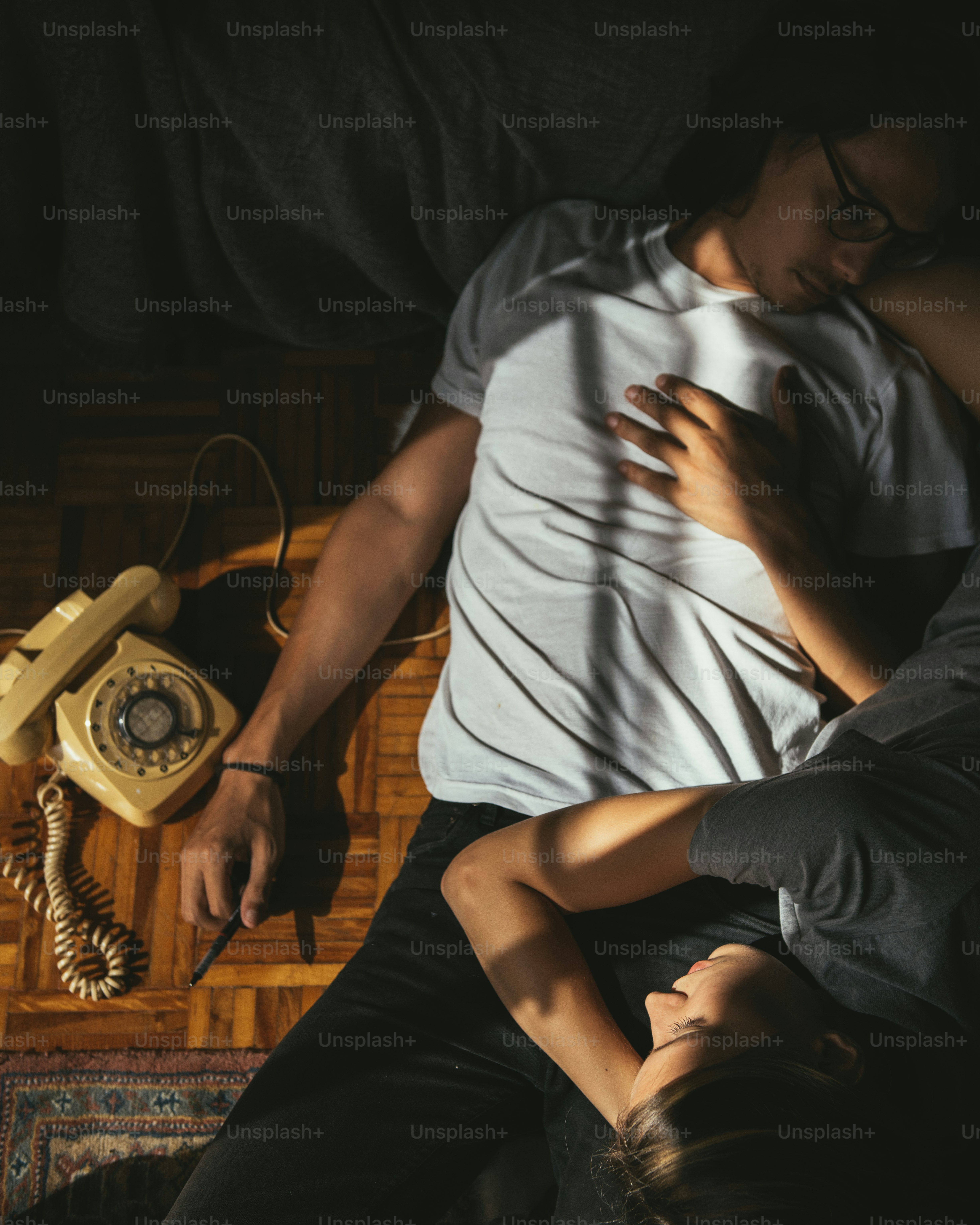 Lovely couple spending quality time together