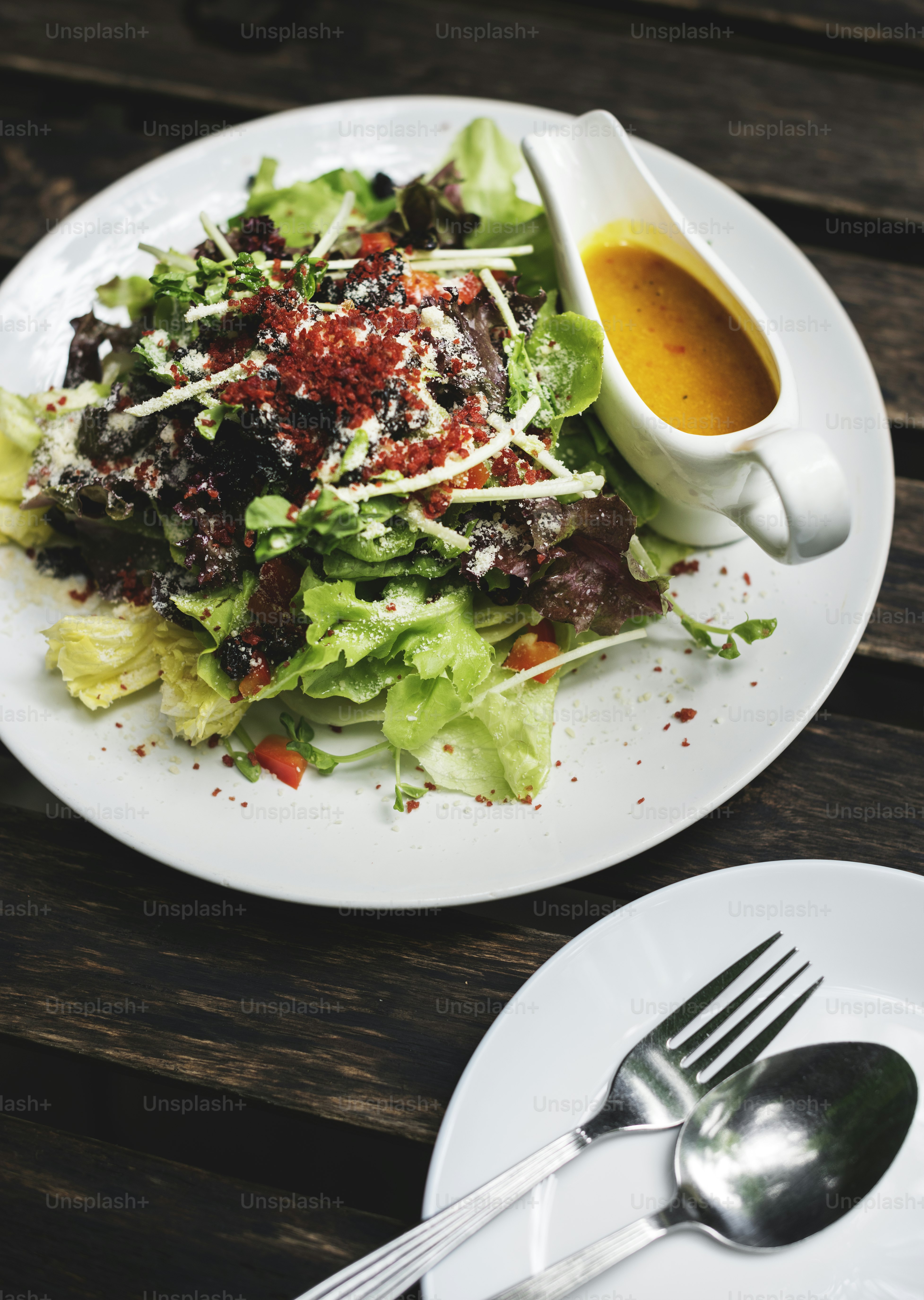 A plate of delicious salad