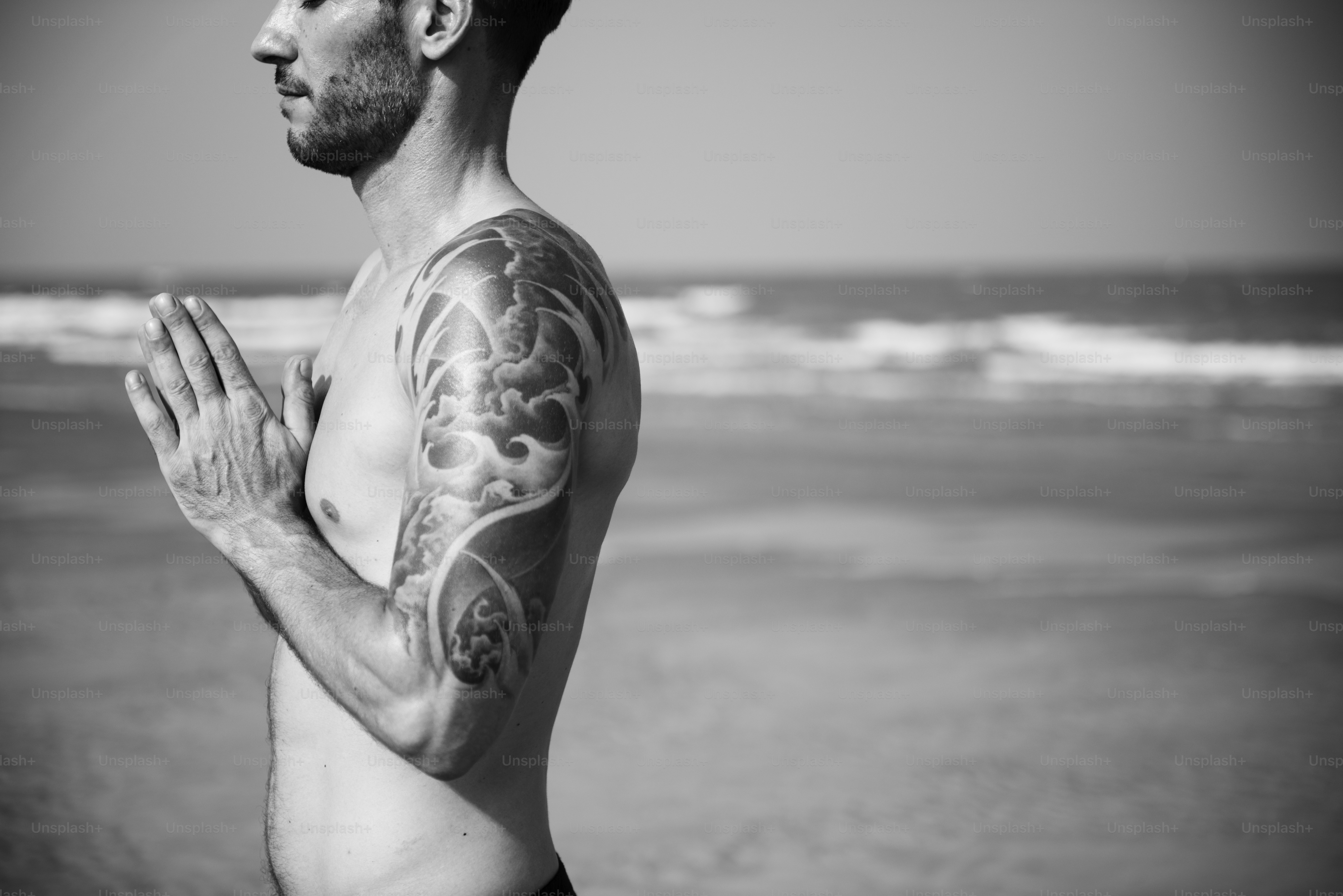 Yoga Meditation Concentration Peaceful Serene Relaxation Concept