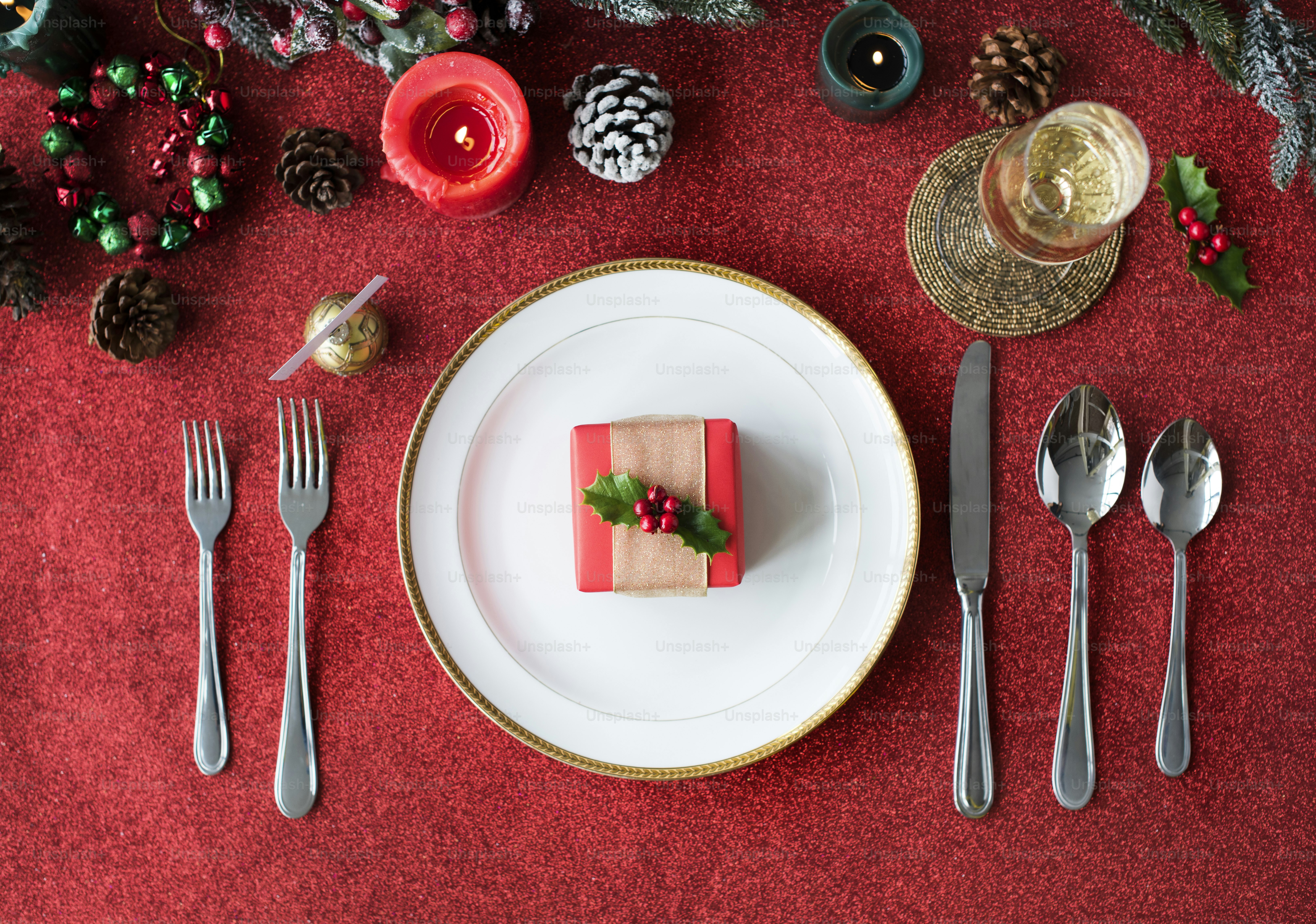 Christmas New Year Celebration Decorations Concept