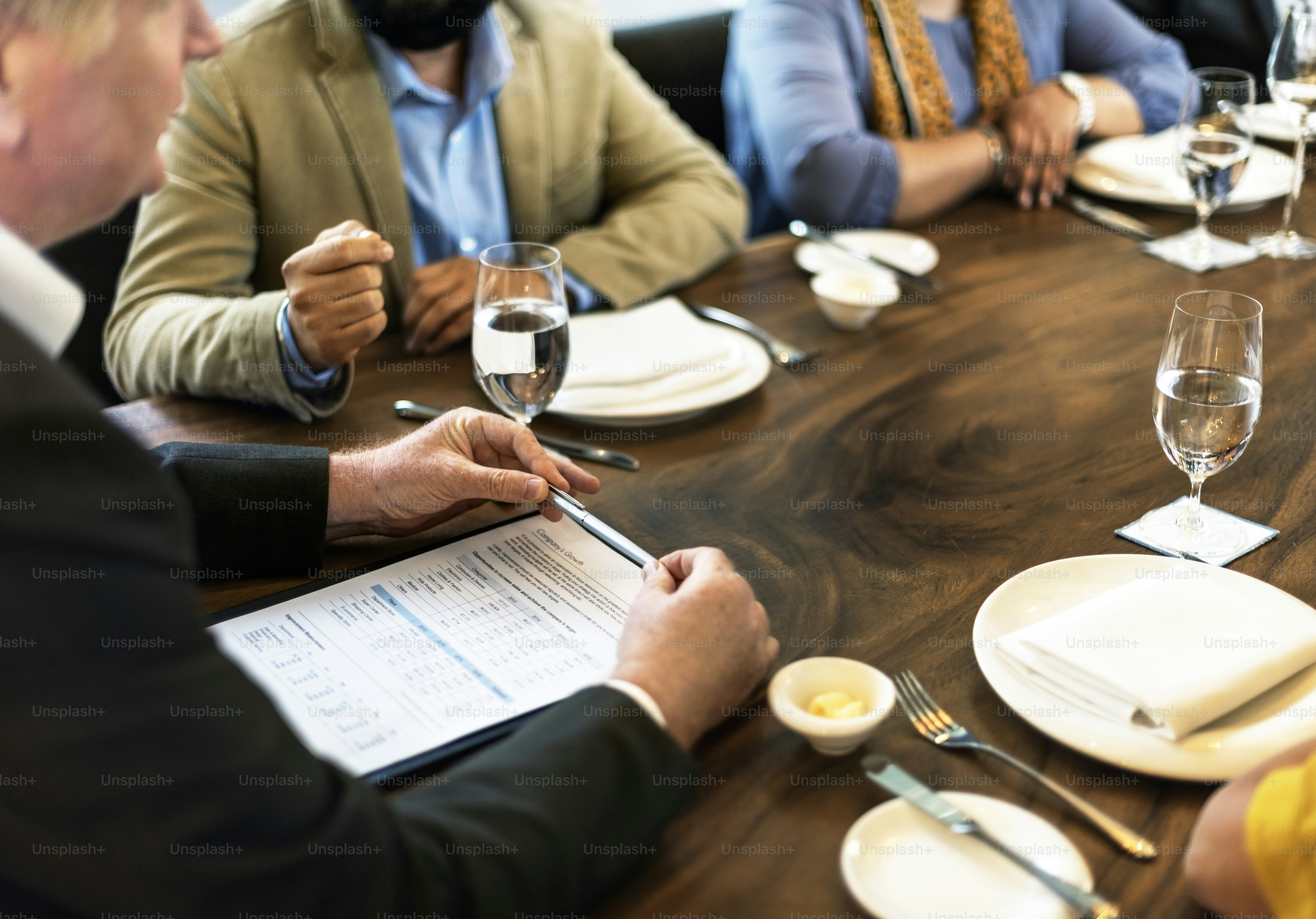 Group Of People Business Meeting Concept