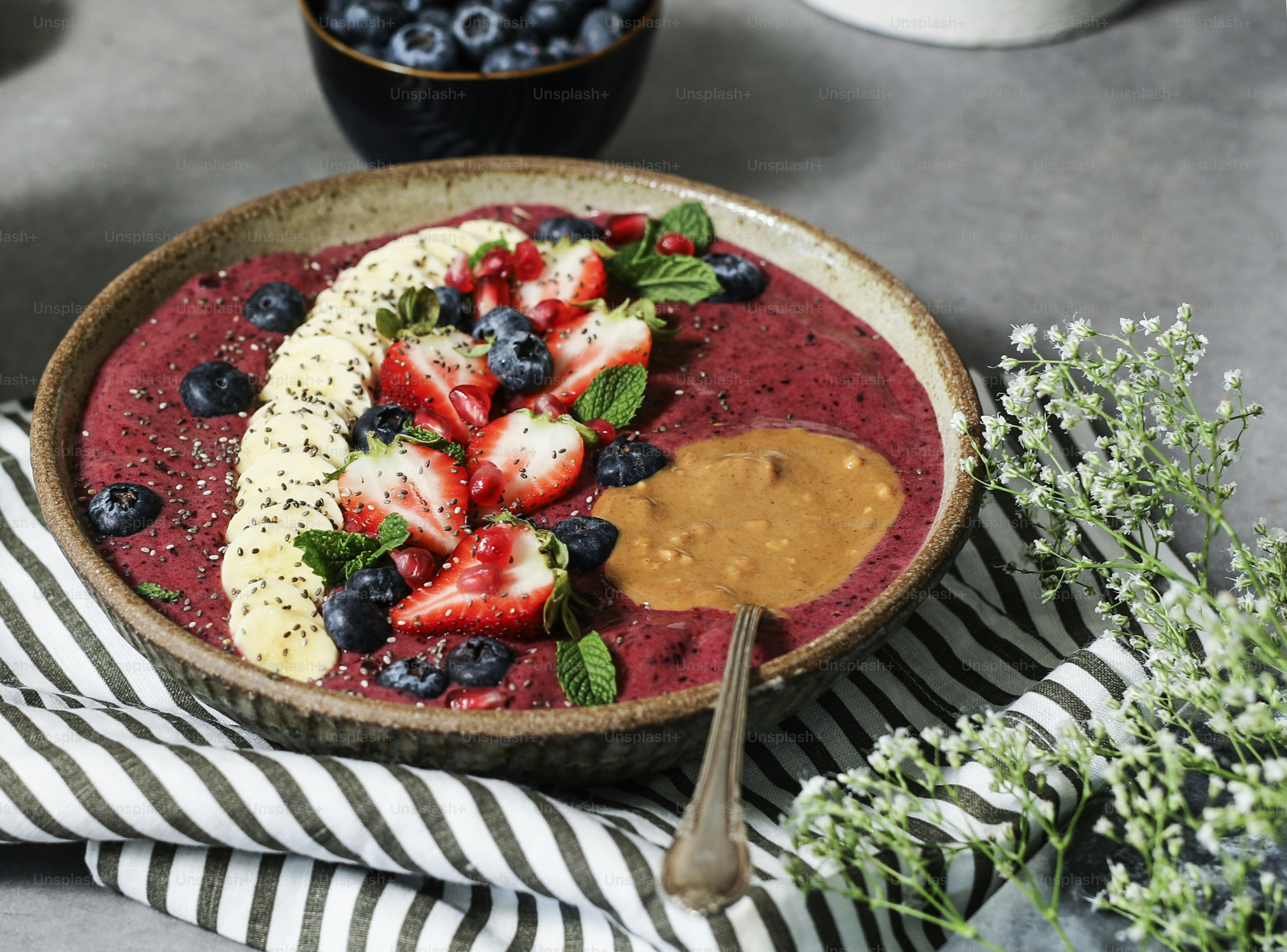 Acai bowl filled with good antioxidants
