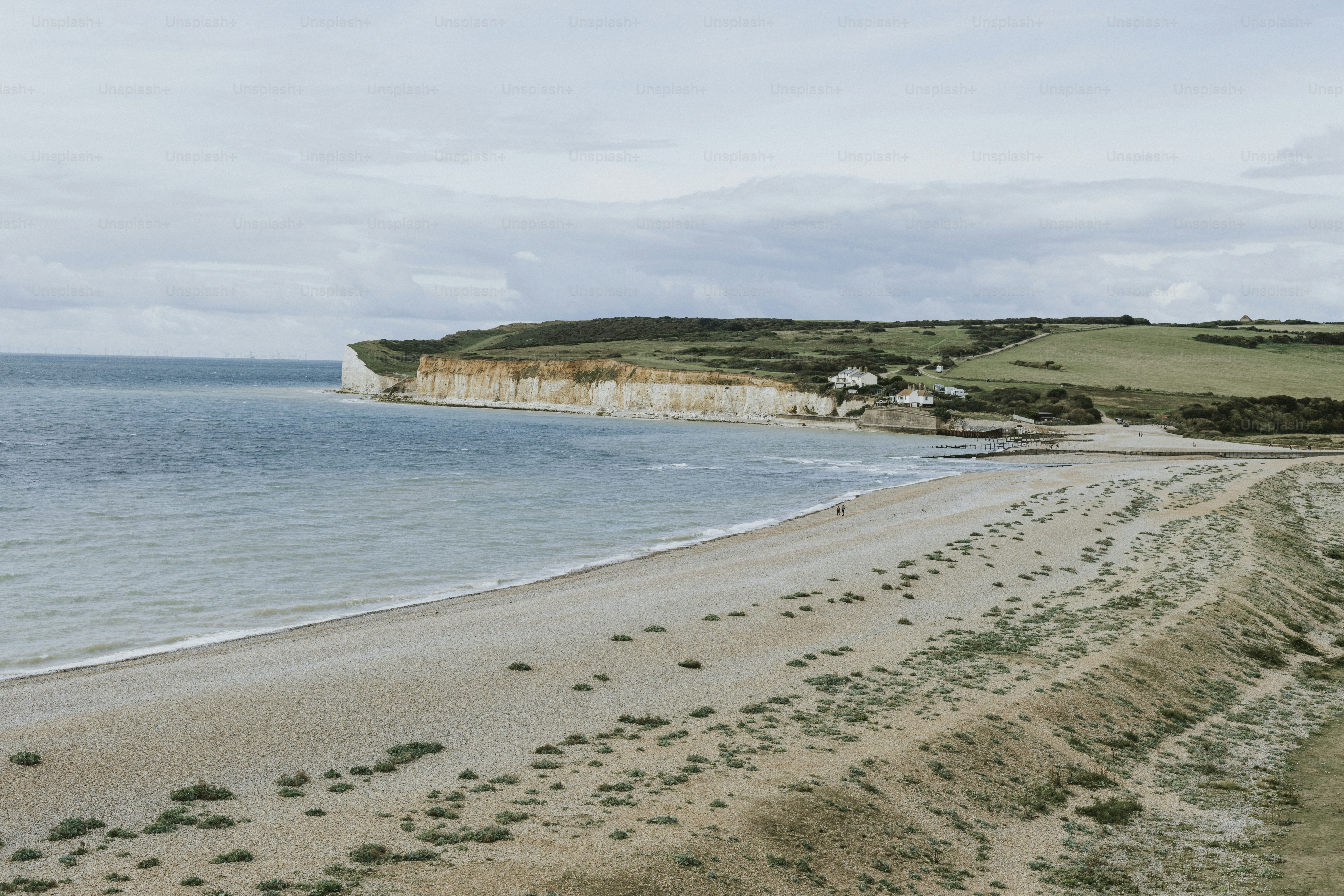 Seven sisters cliff in Sussex
