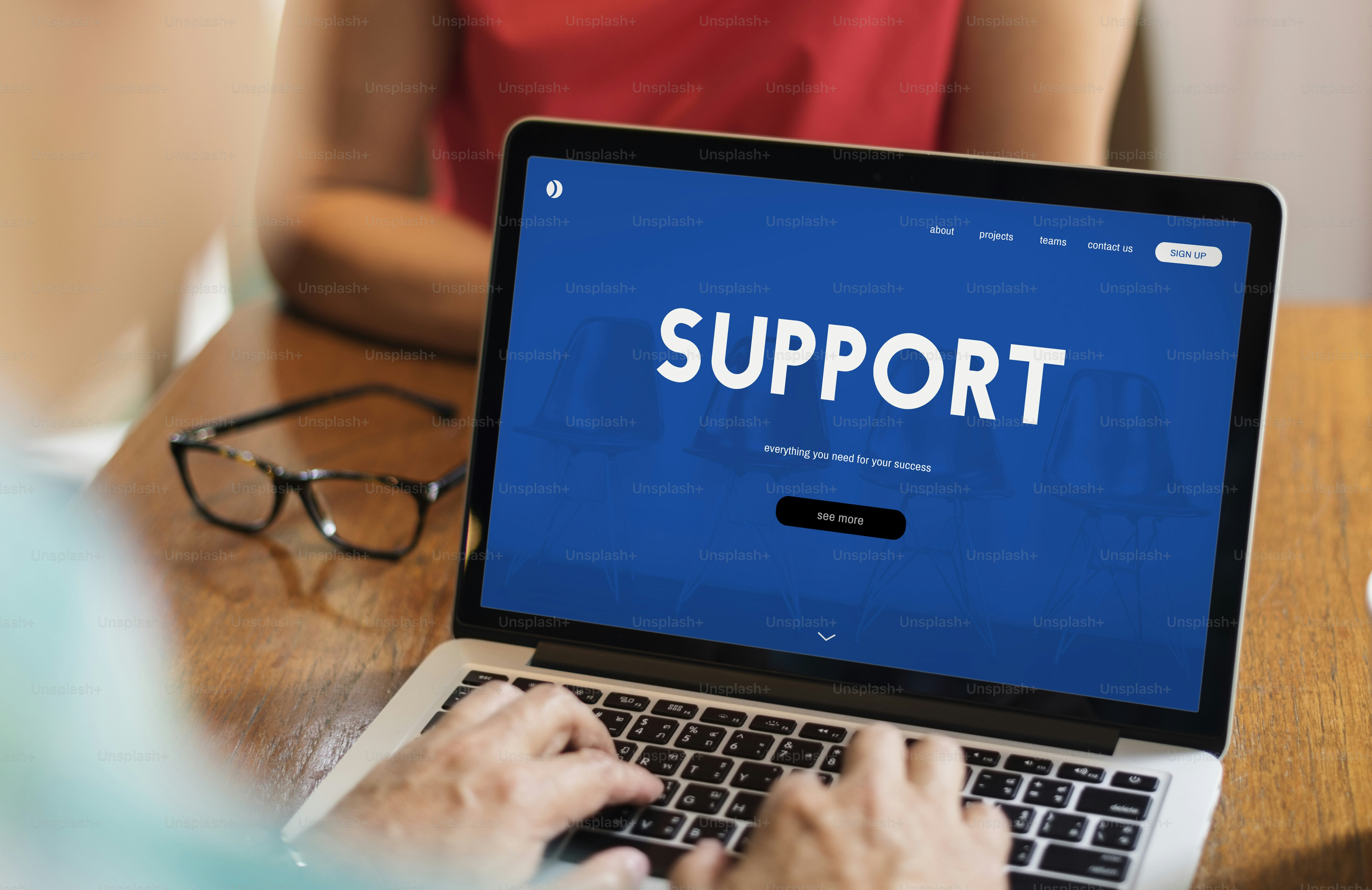 Online help center