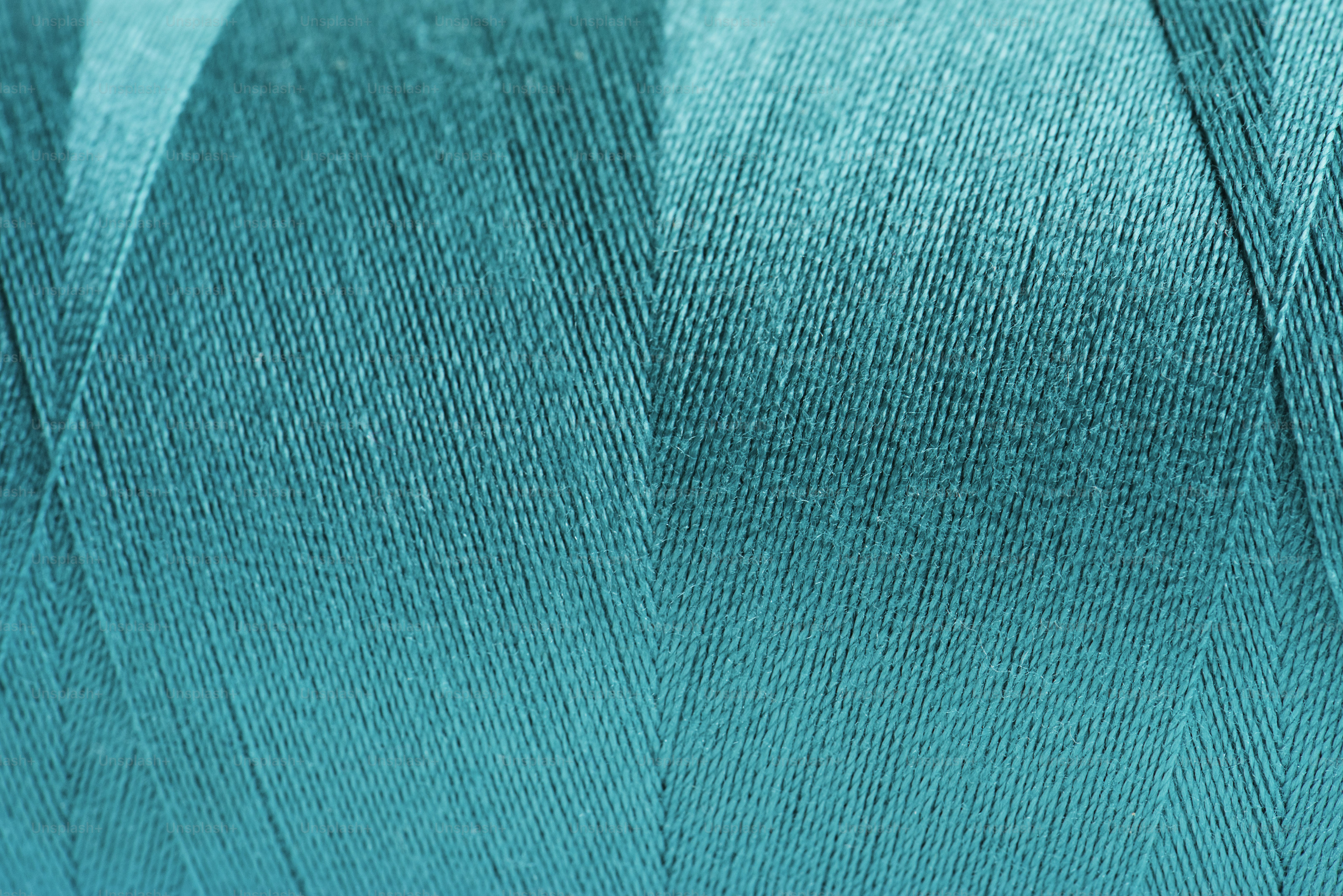 Blue fabric closeup