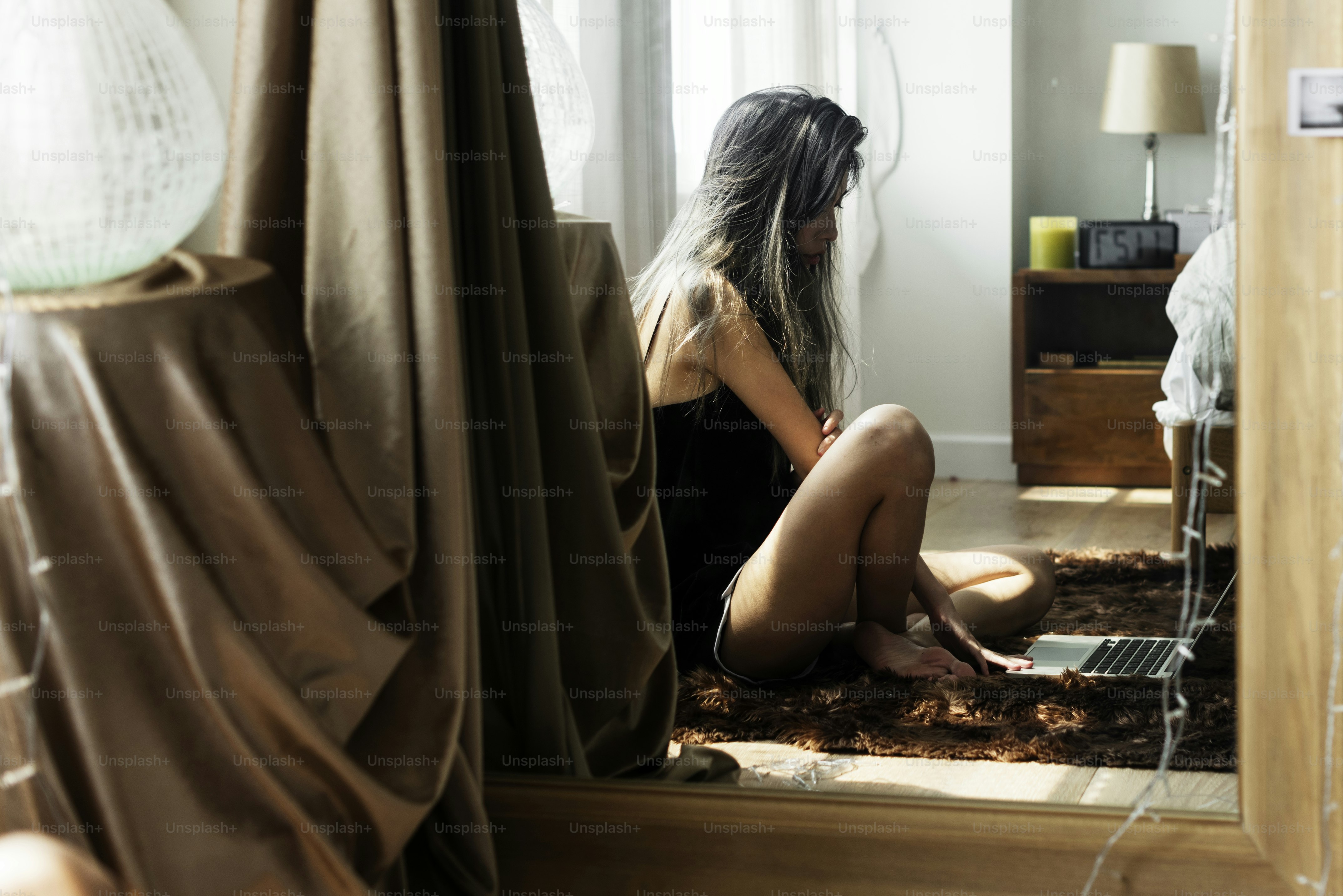 Woman lifestyle fashion shoot