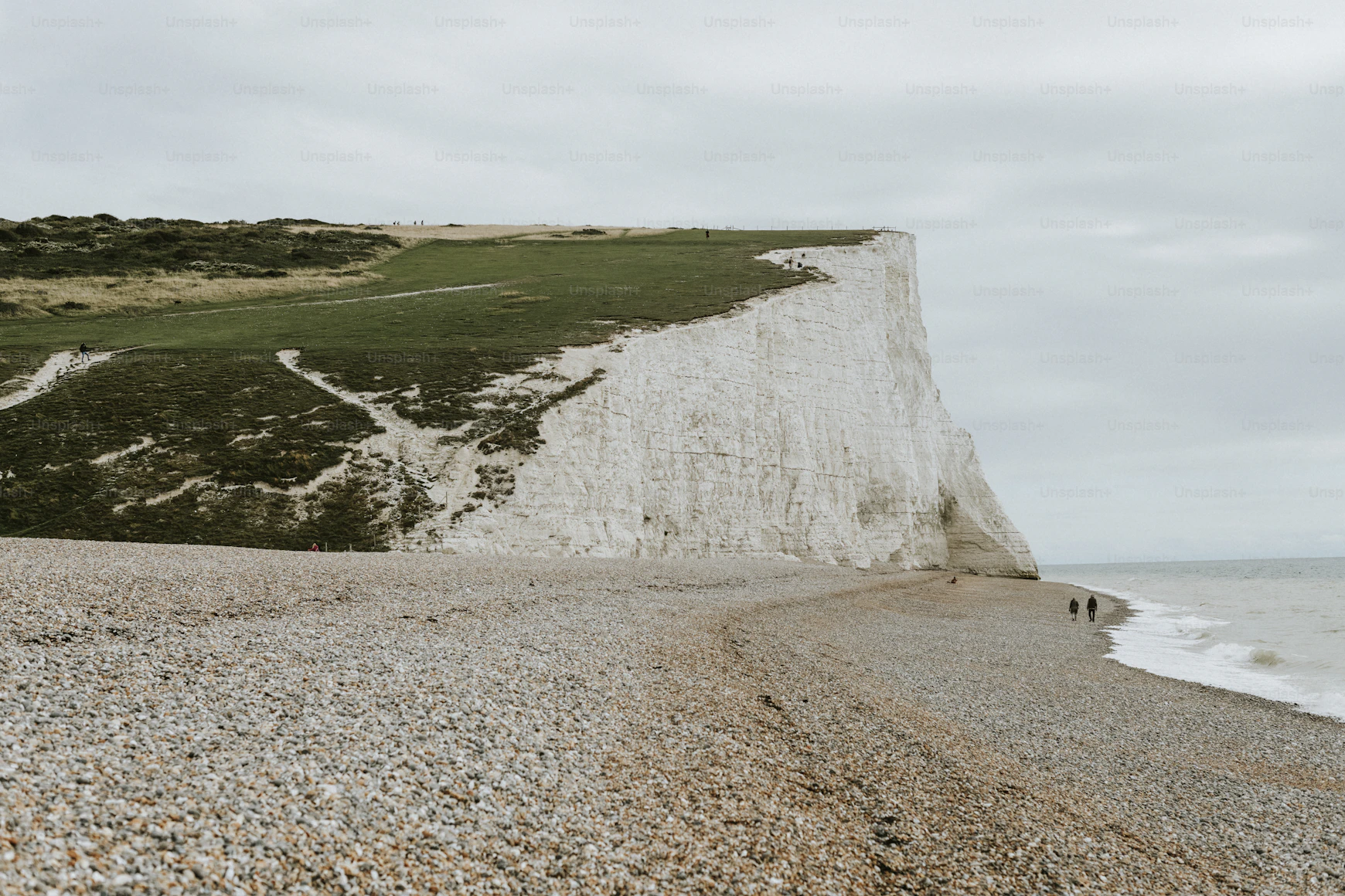 Seven Sisters chalk cliffs, East Sussex