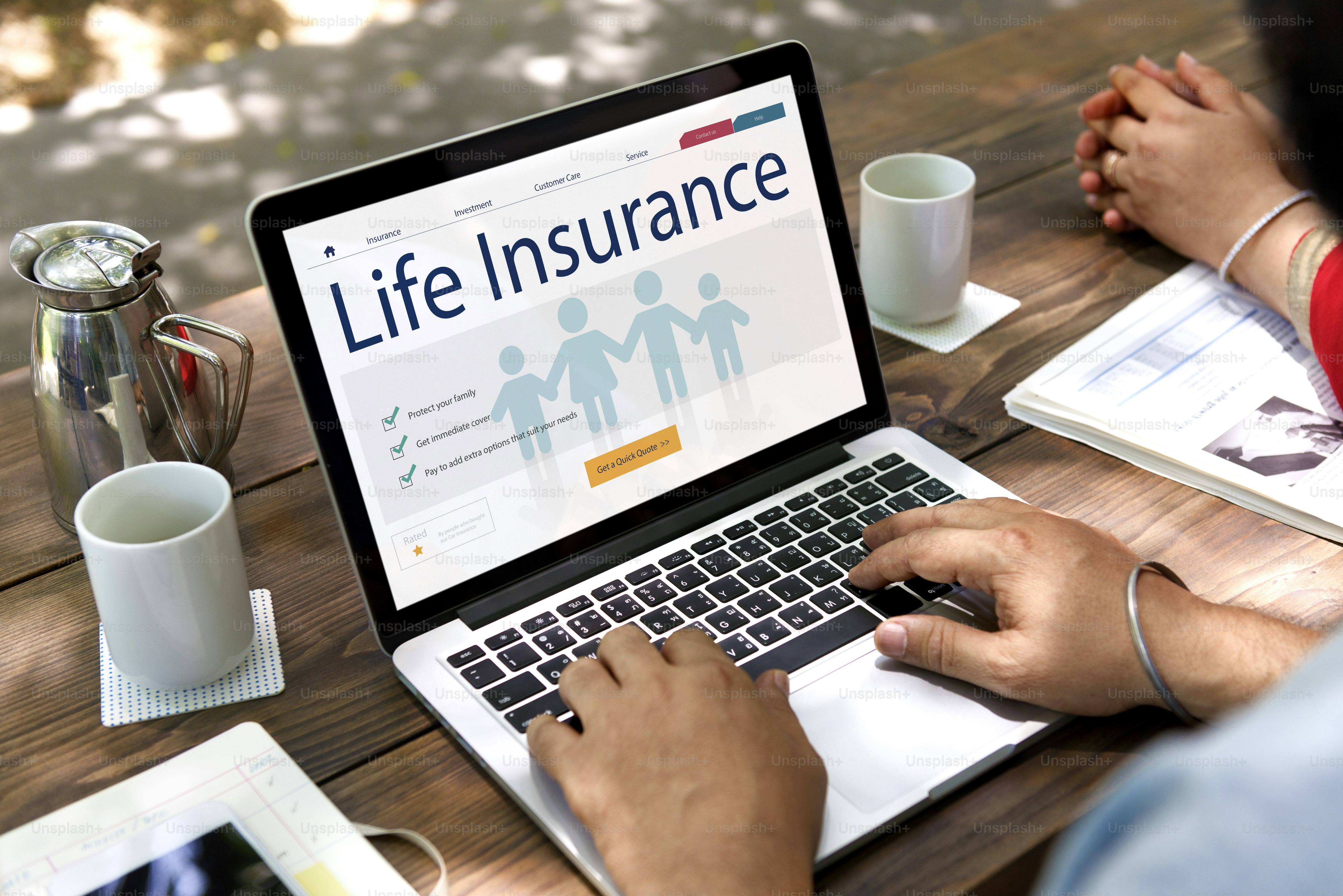 Life Insurance Health Protection Concept