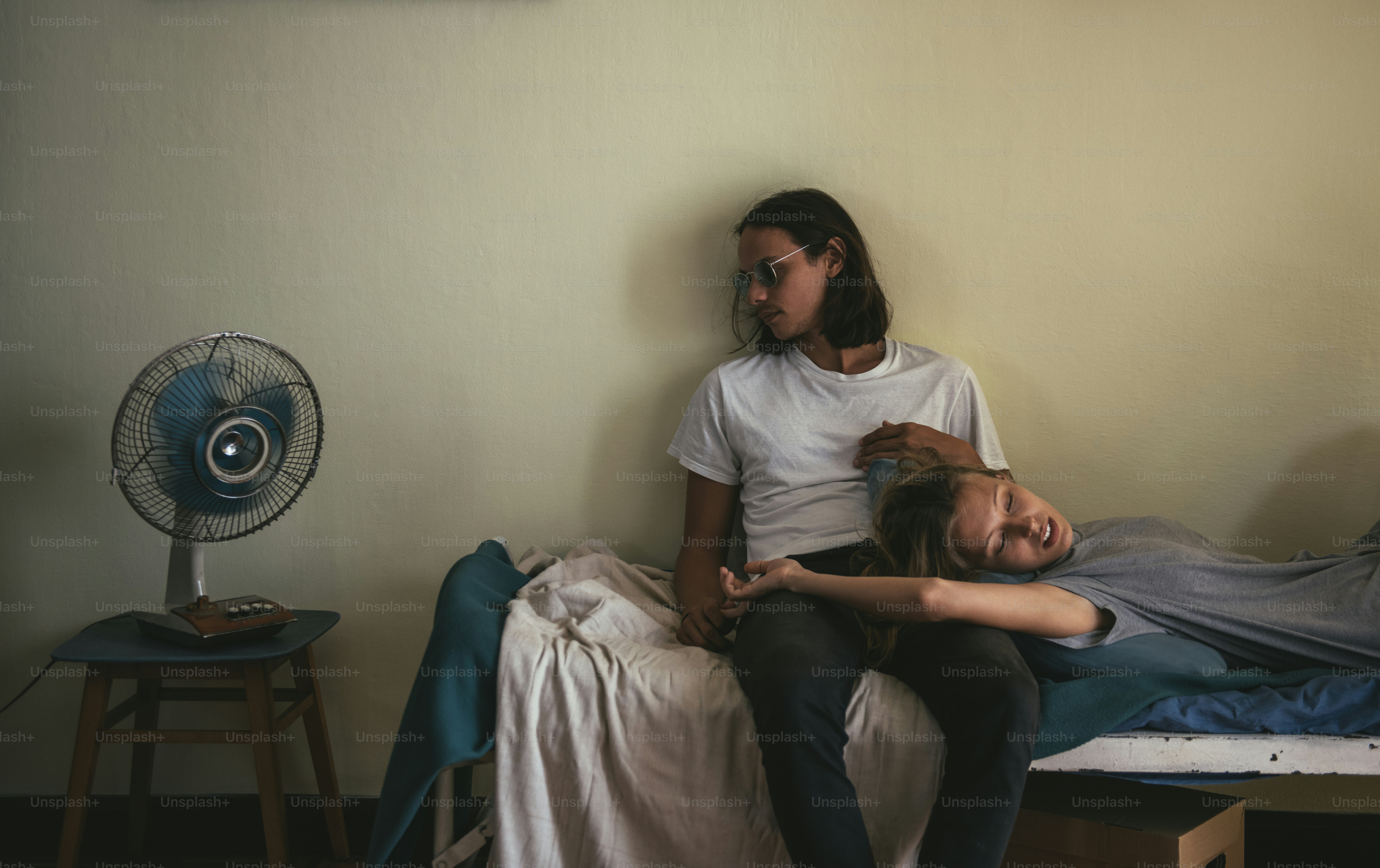 Lovely couple spending quality time together