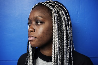 Black woman with dreadlocks hairstyle