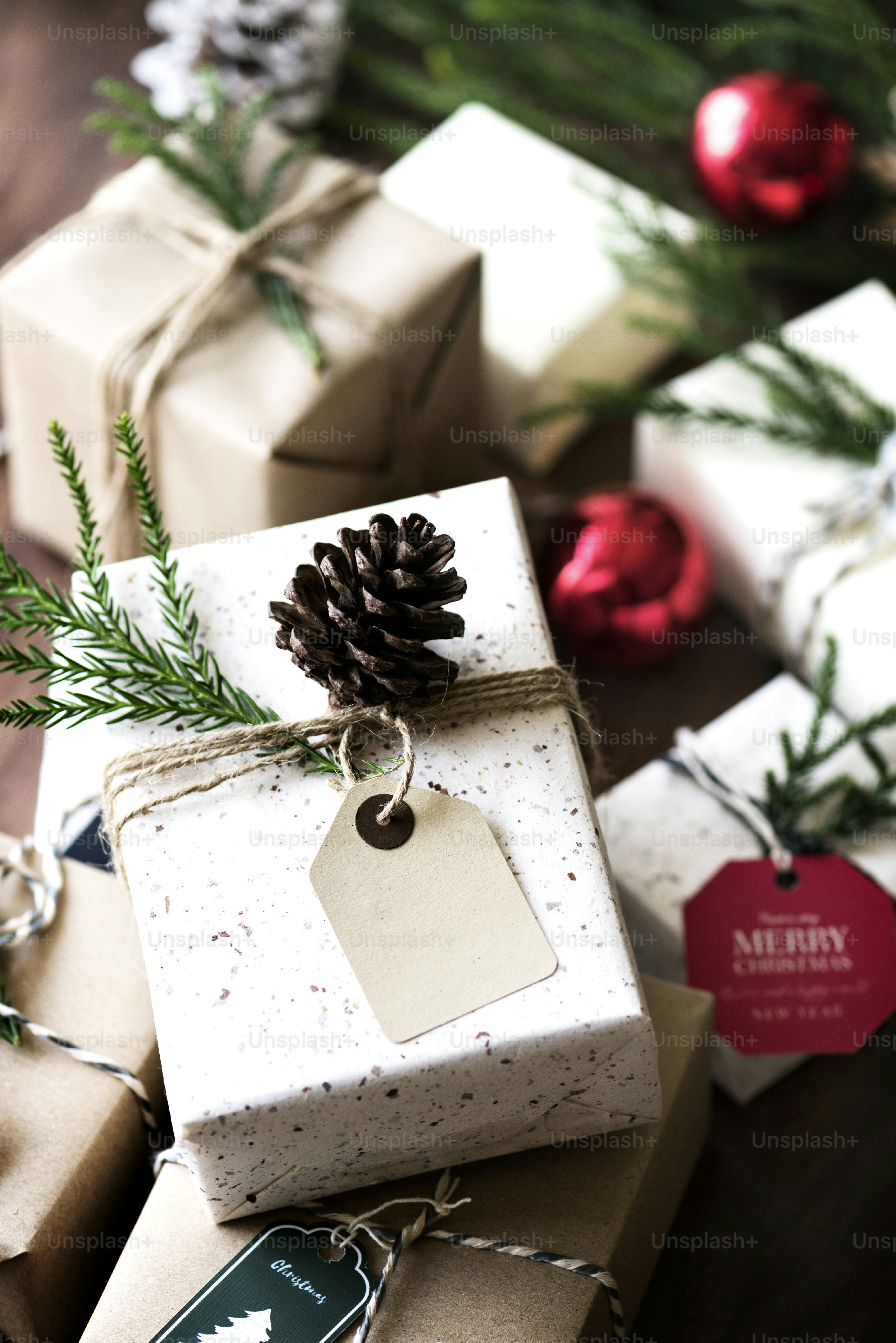 Christmas present boxes