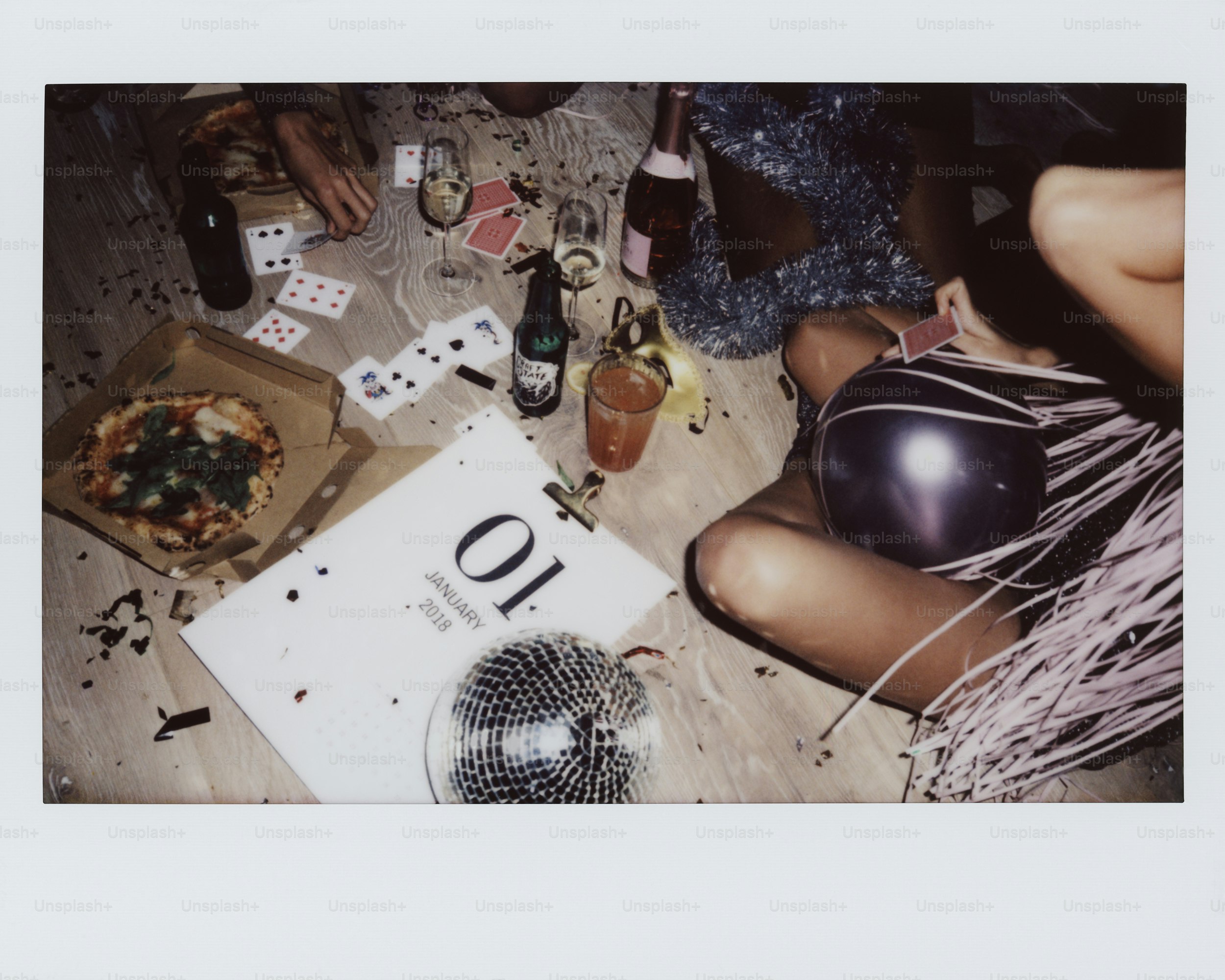 People enjoying a party