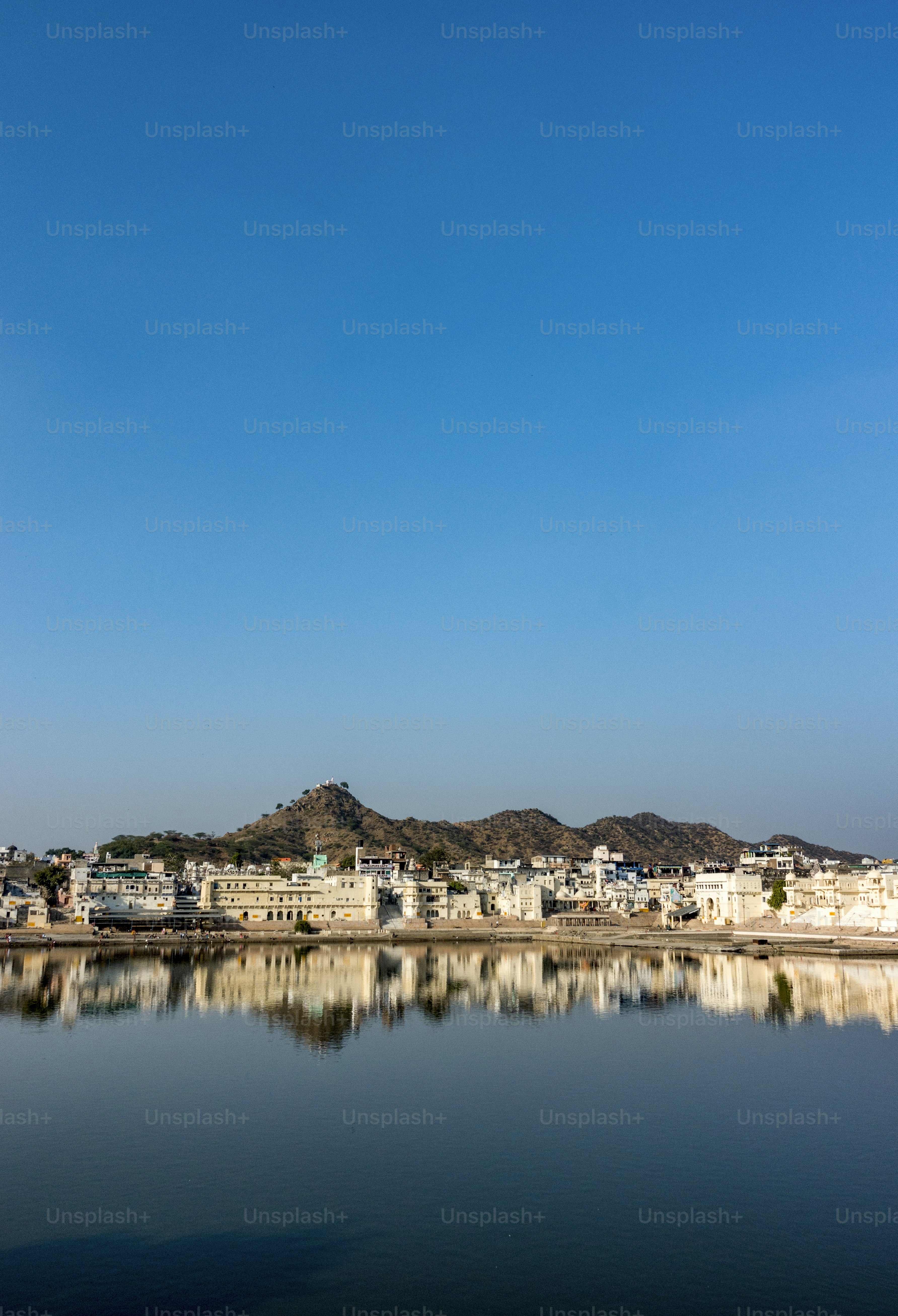Pushkar Lake a sacred lake, Rajasthan, India