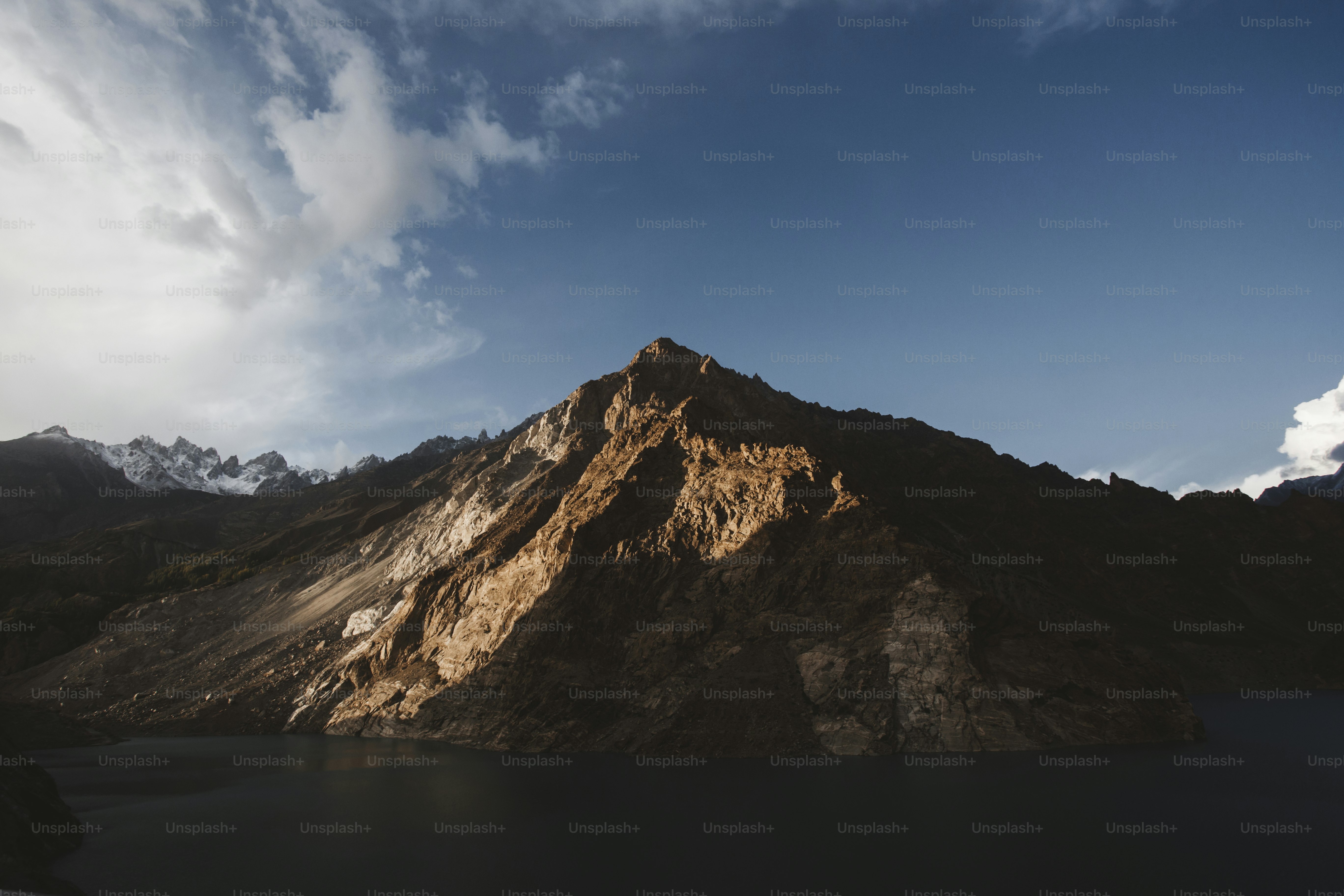 Beautiful scenic view of a mountain