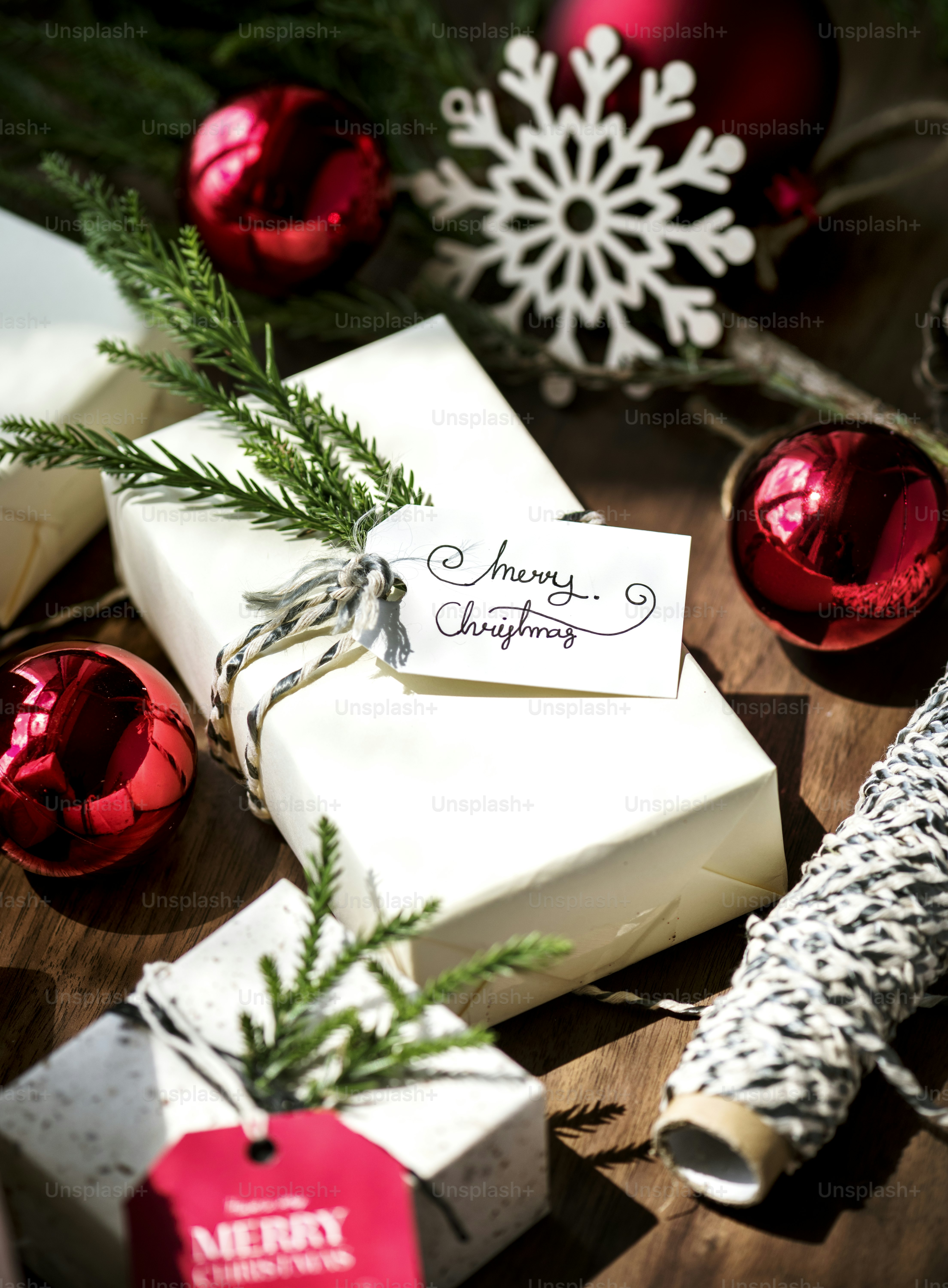 Christmas present boxes