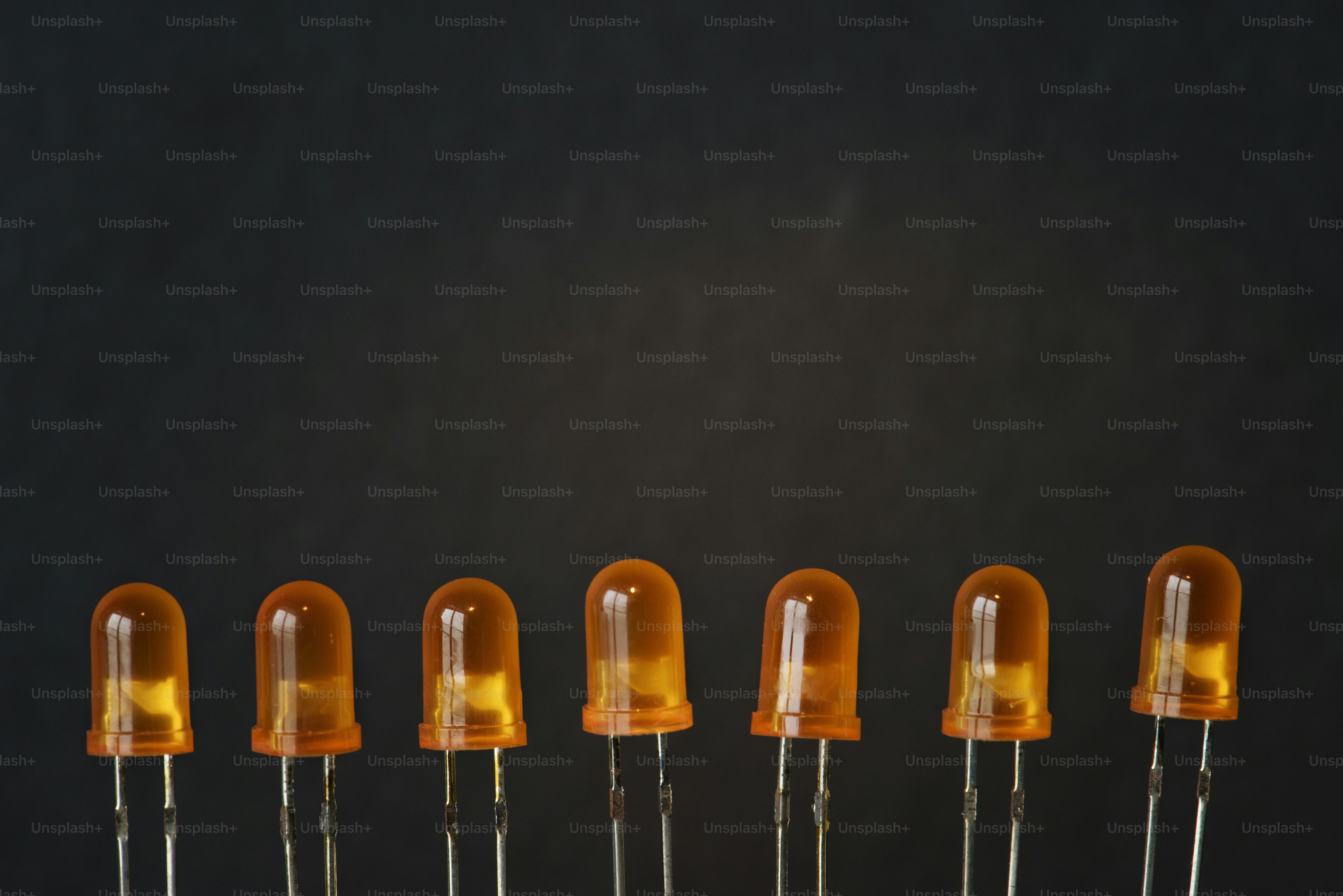 Gros plan de la diode électroluminescente