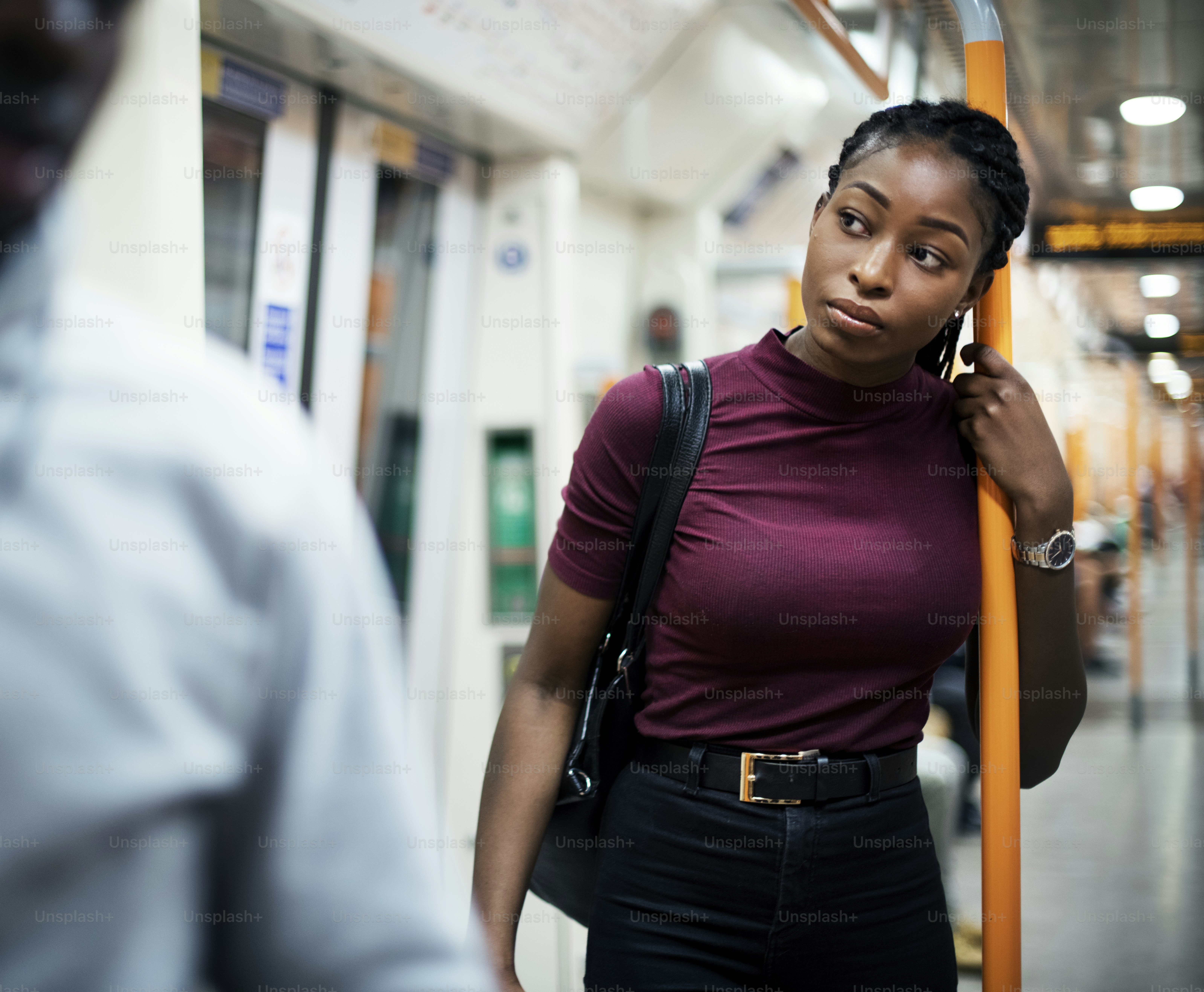 Woman riding the subway train photo – Travel Image on Unsplash