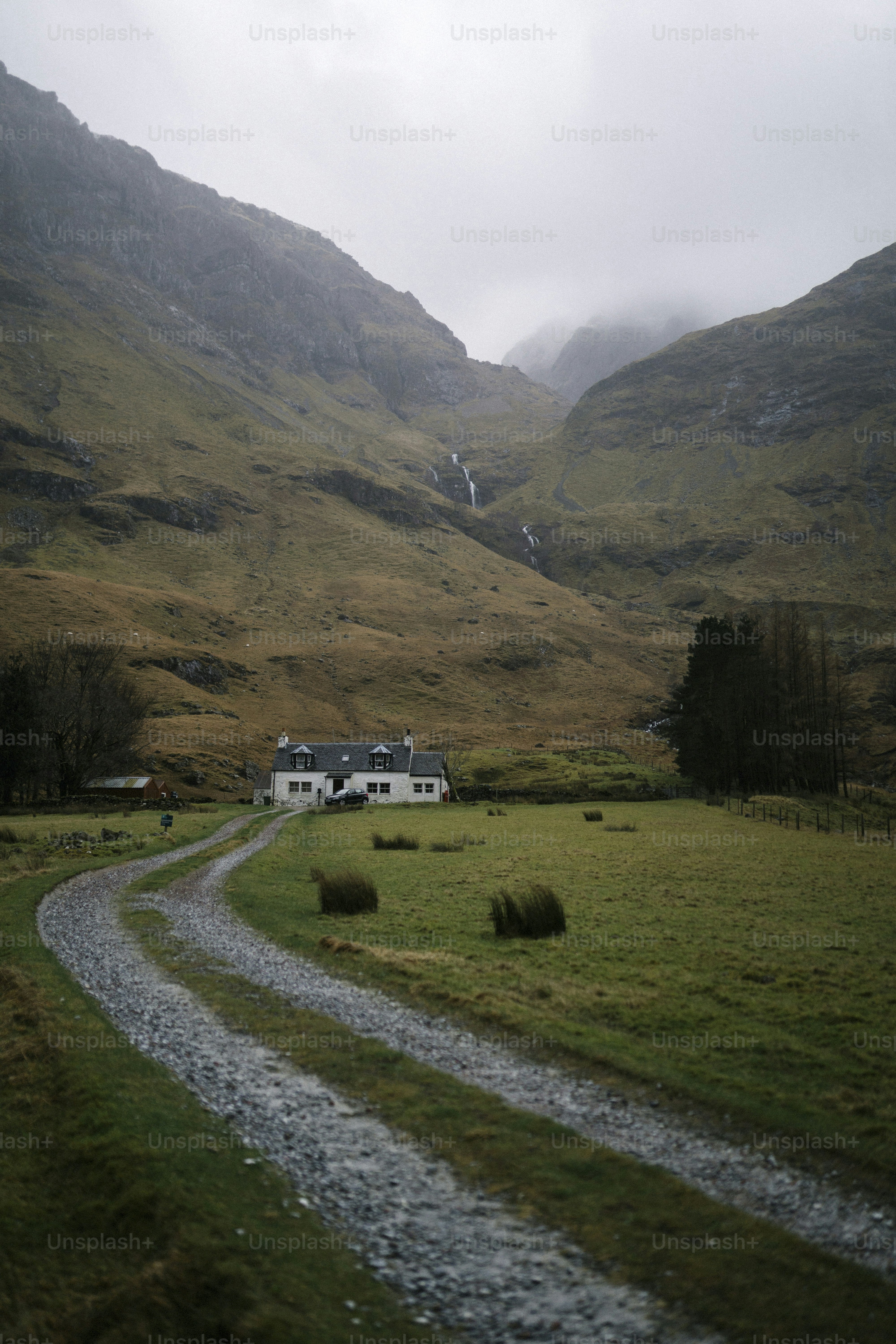 Cottage at Glen Etive, Scotland