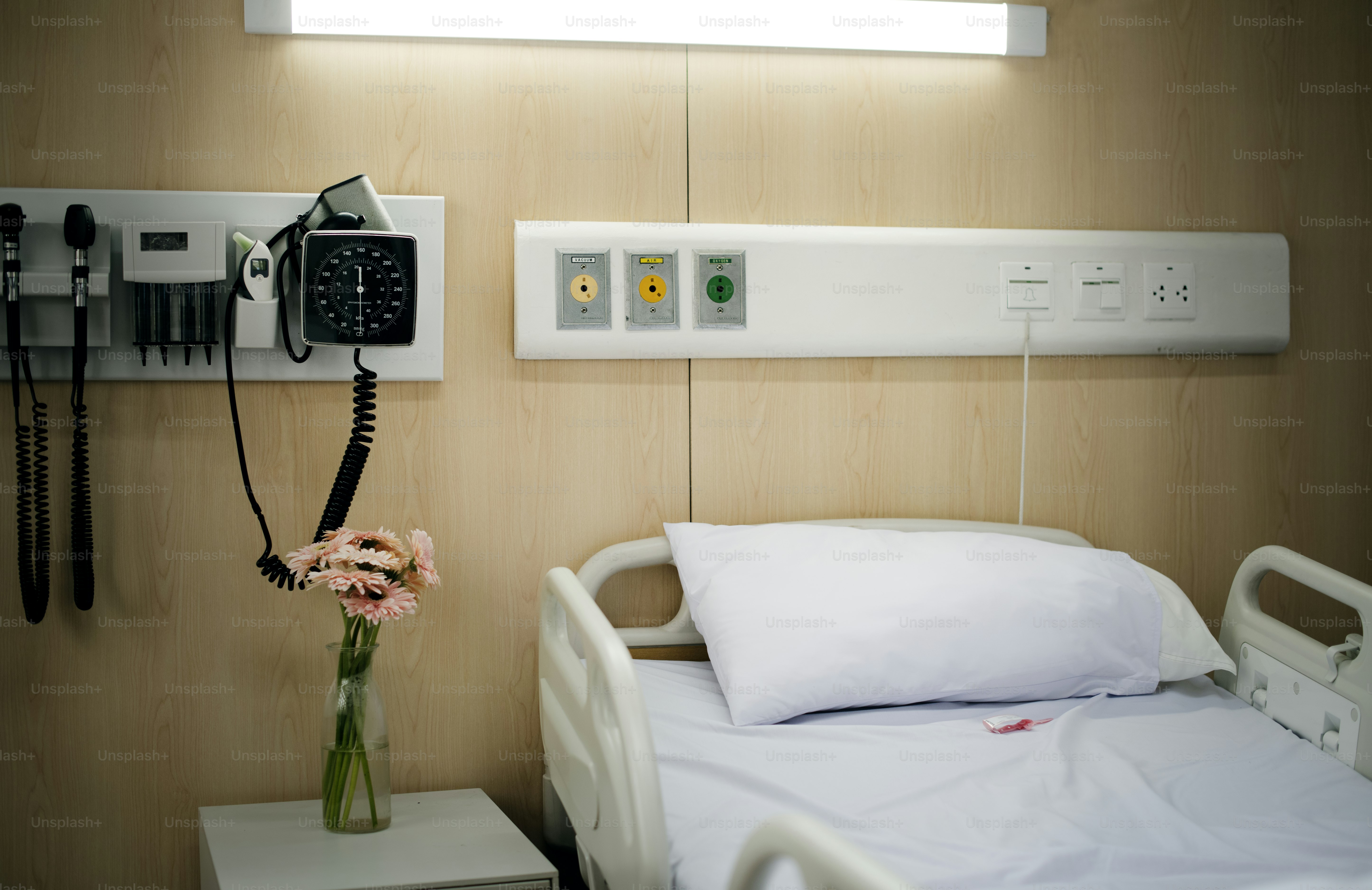 Hospital patient room