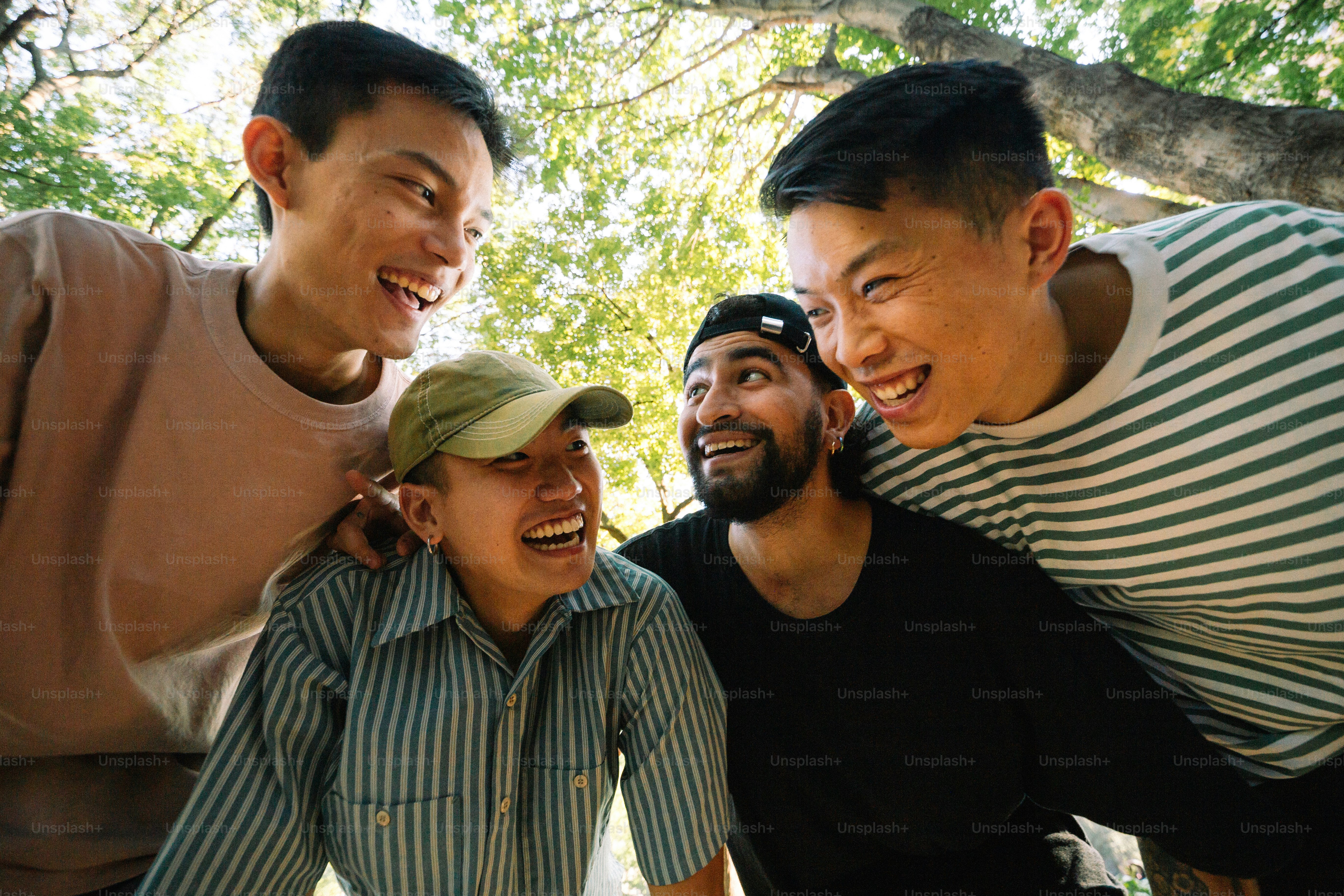 A group of men standing next to each other