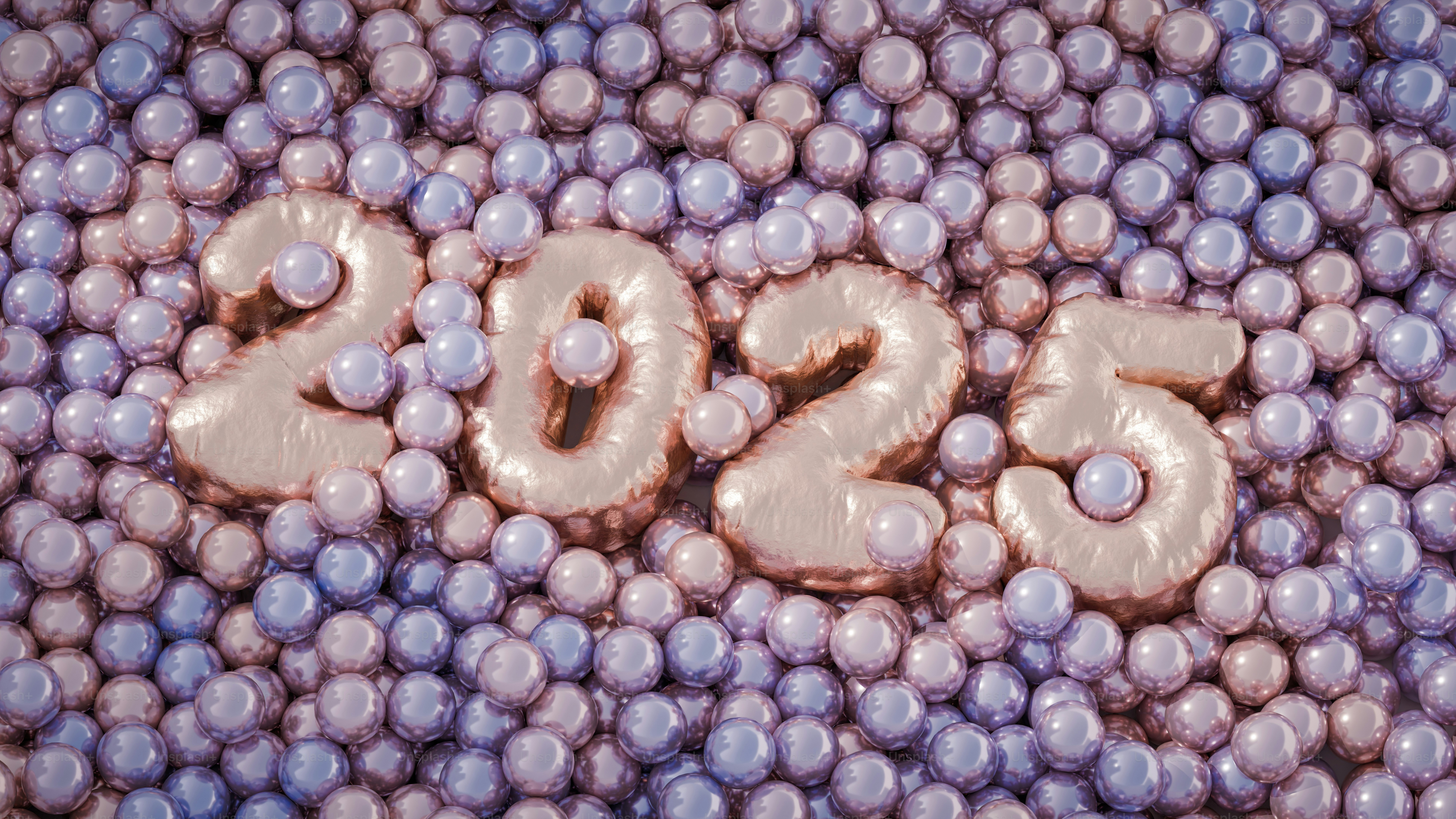 A close up of a number of beads