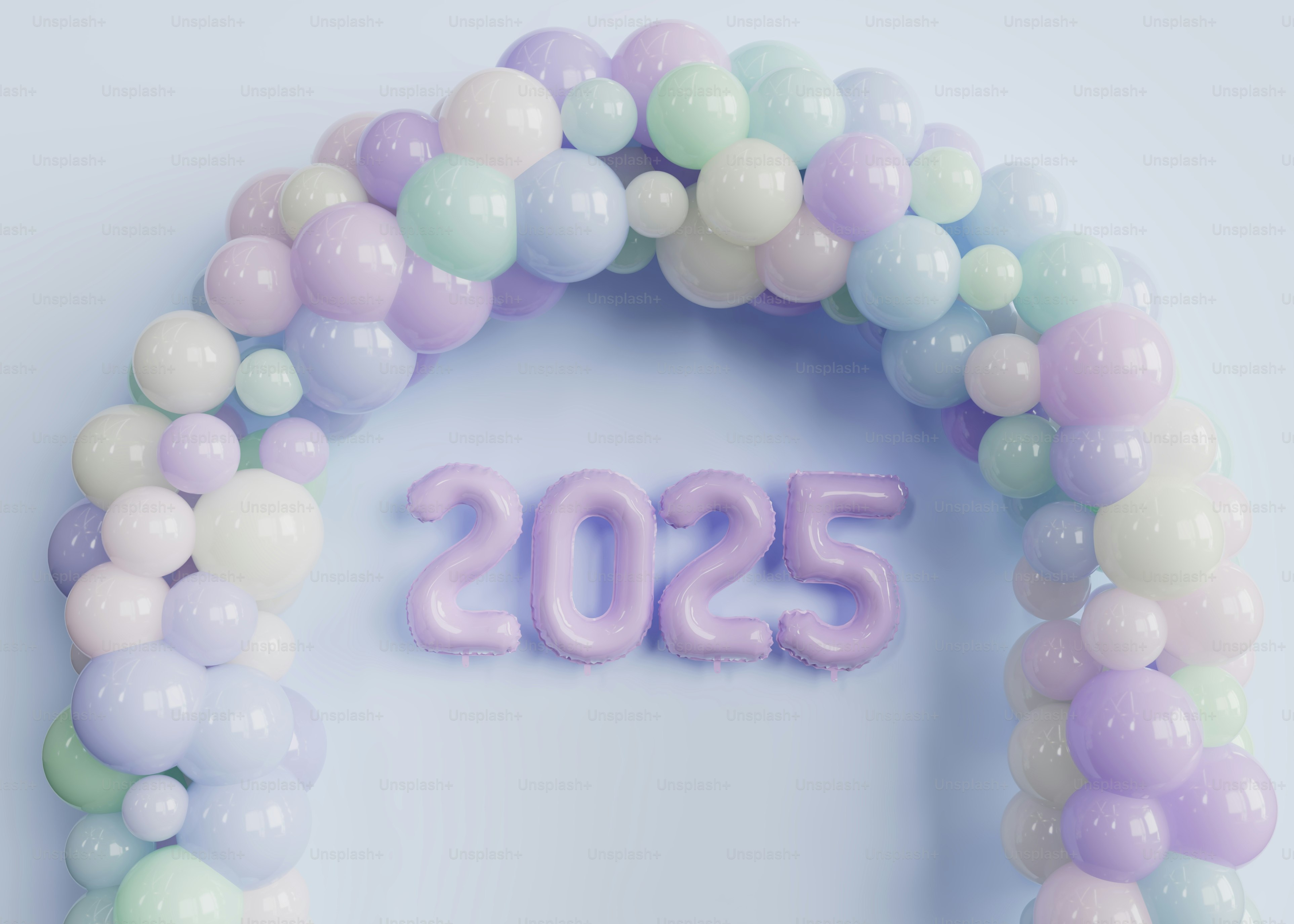 Ein Ballonbogen mit der Zahl zwanzig zwanzig zwanzig zwanzig zwanzig zwanzig zwanzig