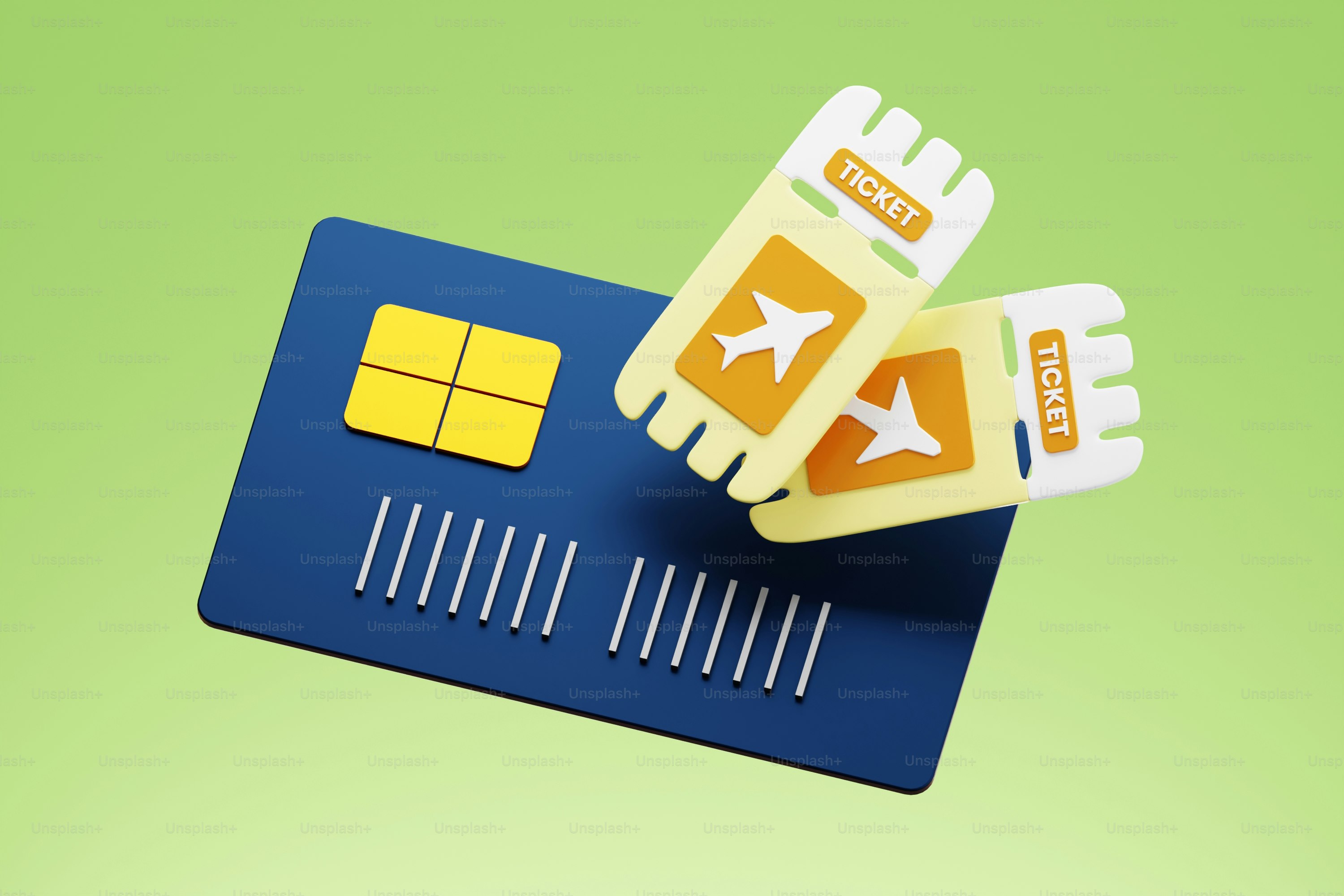 A sim card with two sim cards attached to it