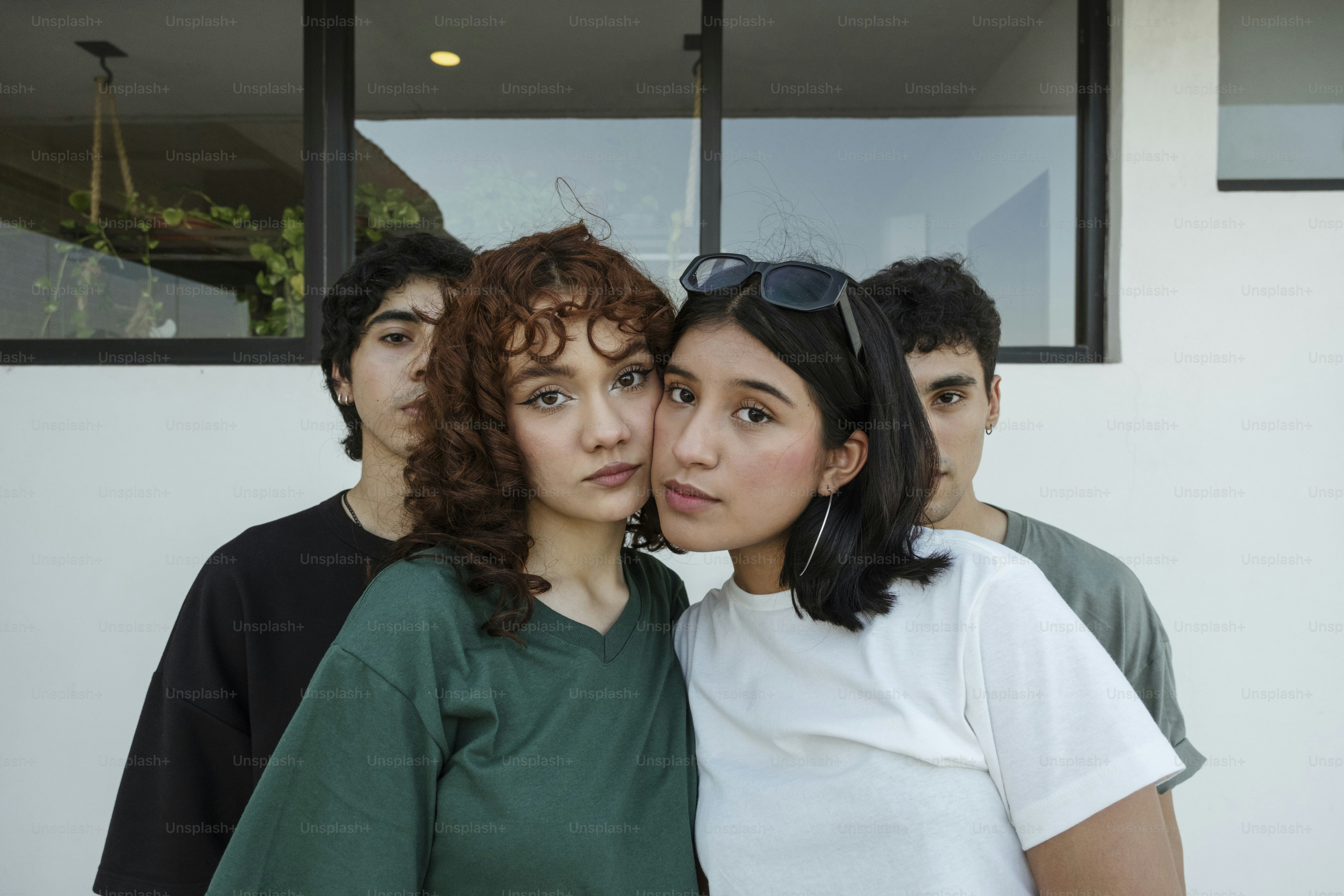 A group of people standing next to each other