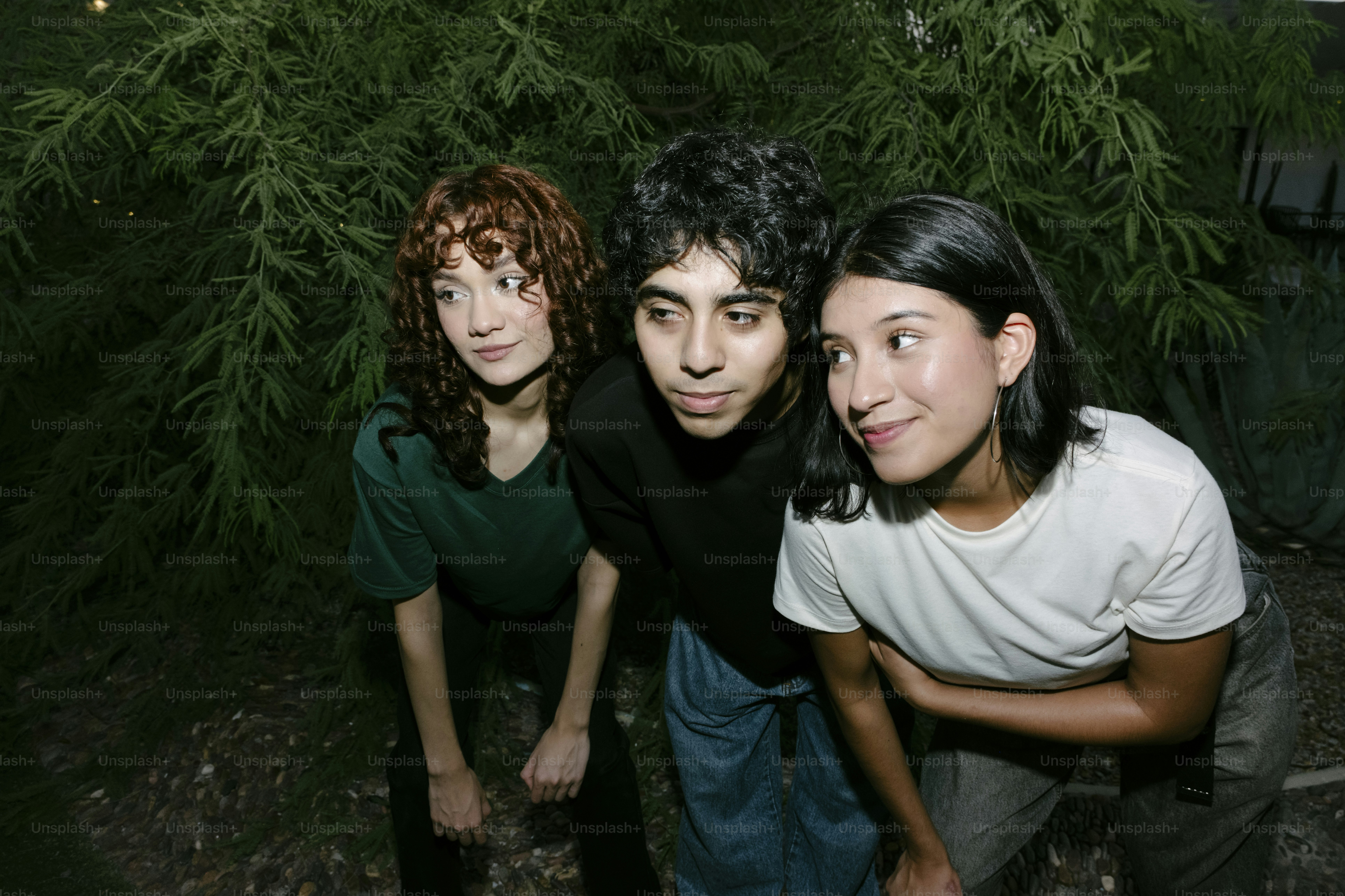 A group of people standing next to each other