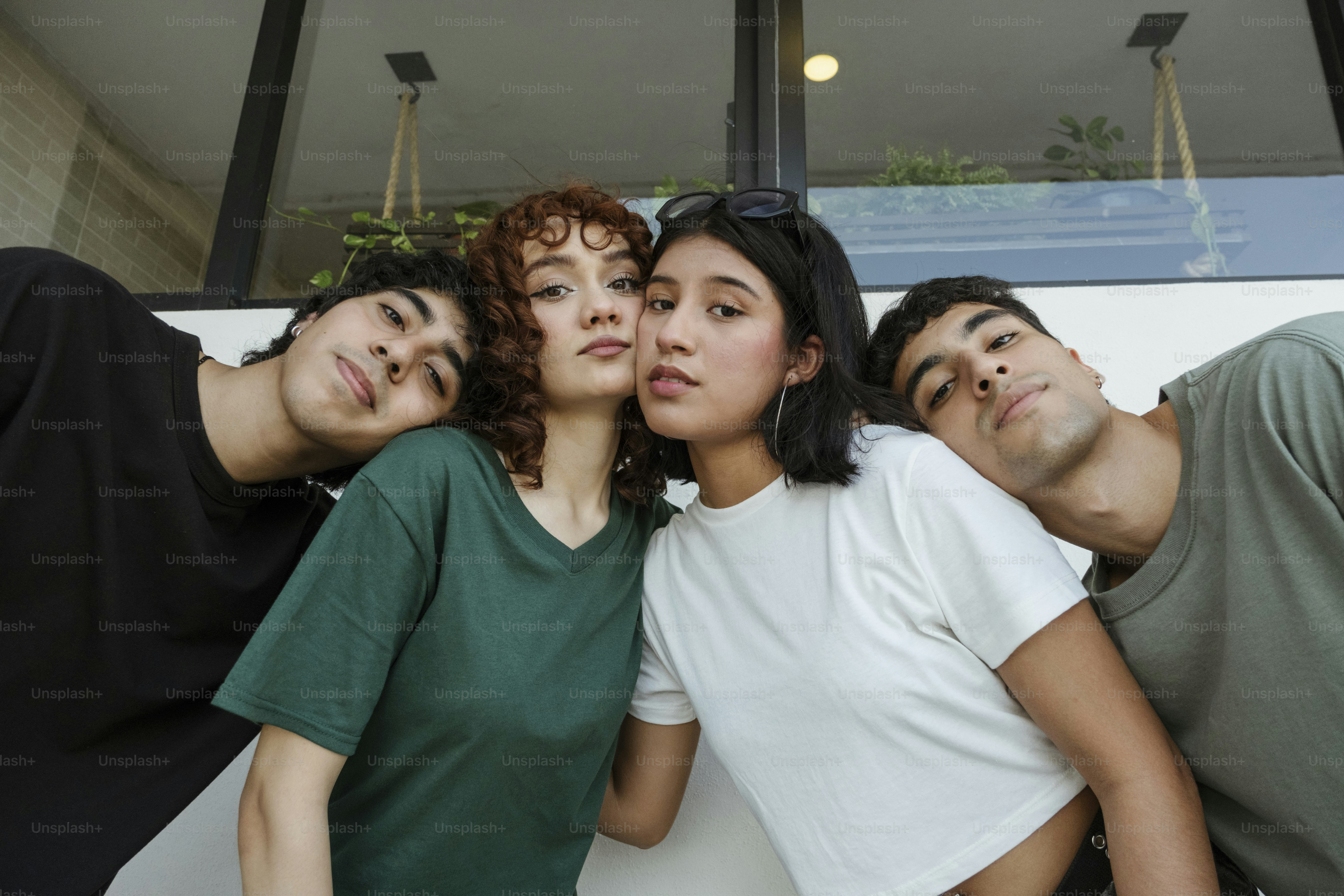 A group of people standing next to each other