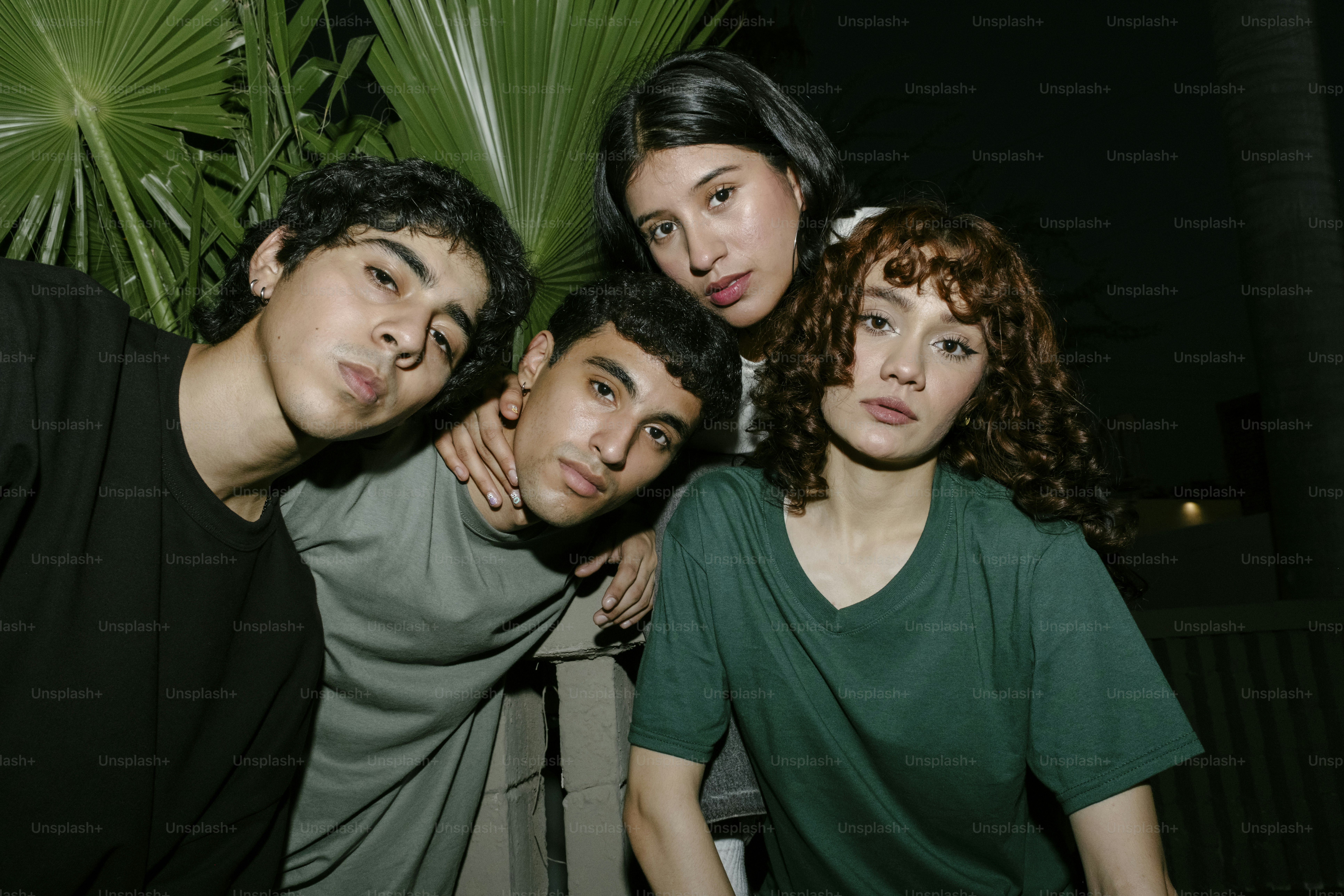 A group of people standing next to each other