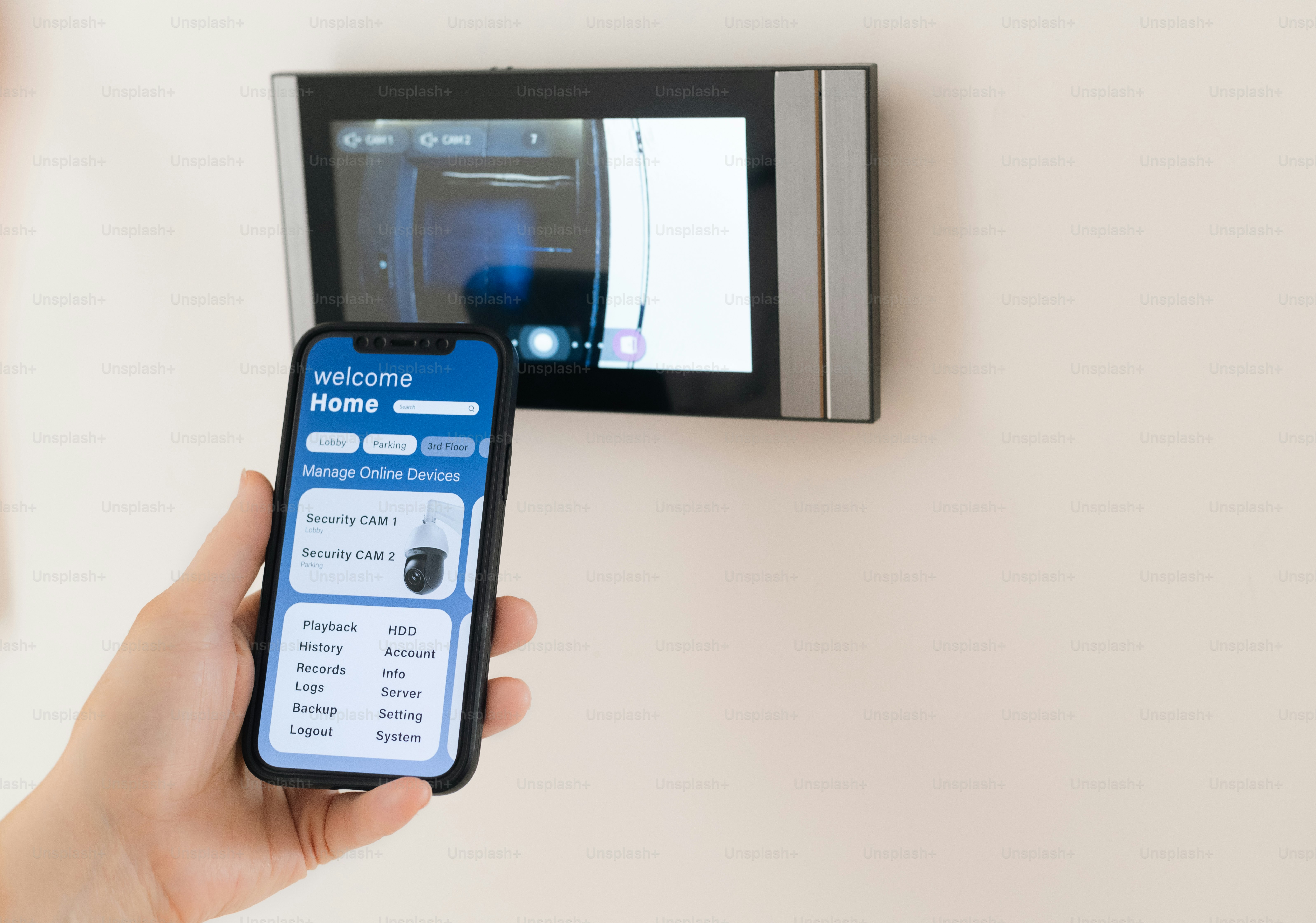 Best home security systems 2026 control panel displaying smart features including AI detection and mobile connectivity