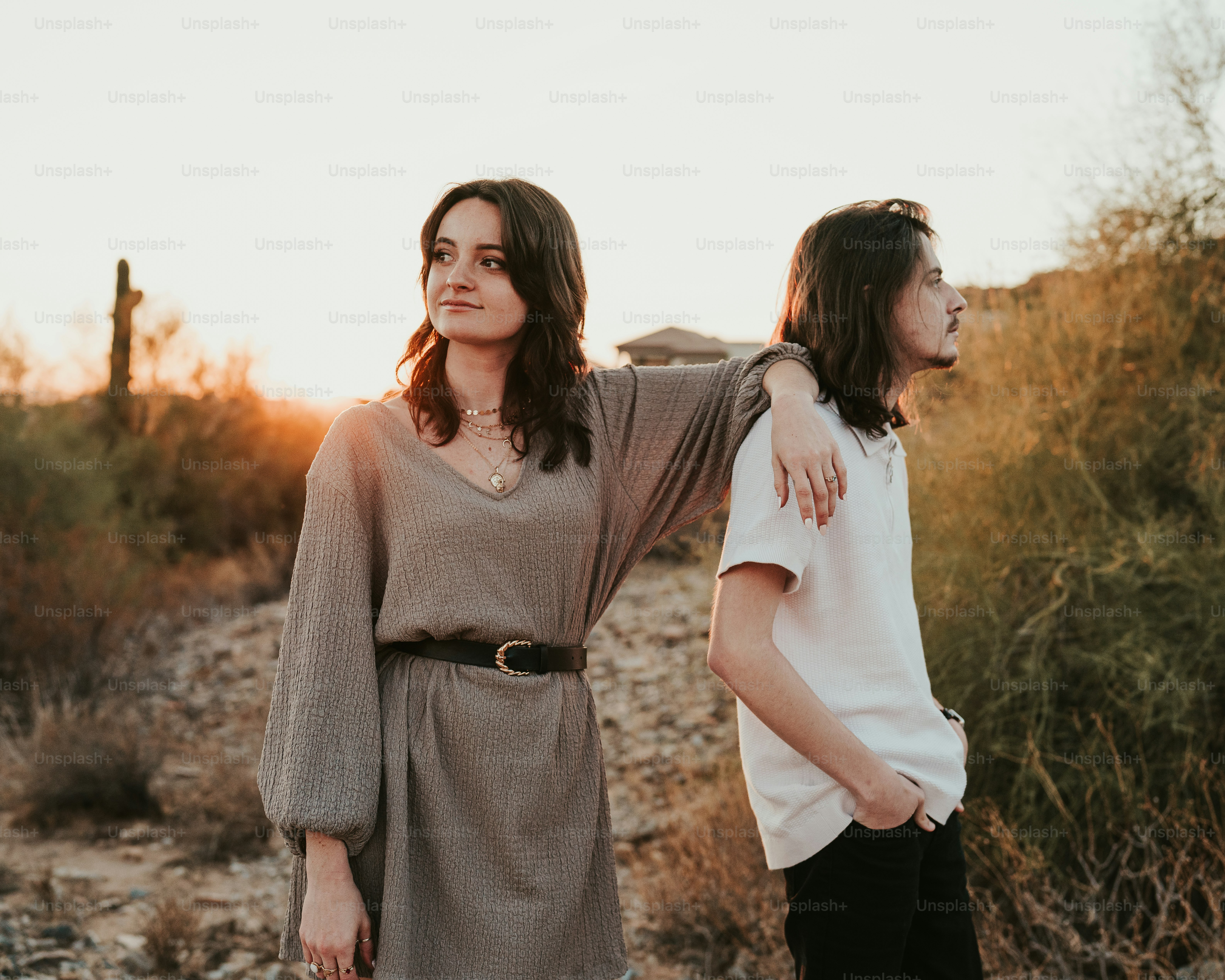 A couple of women standing next to each other
