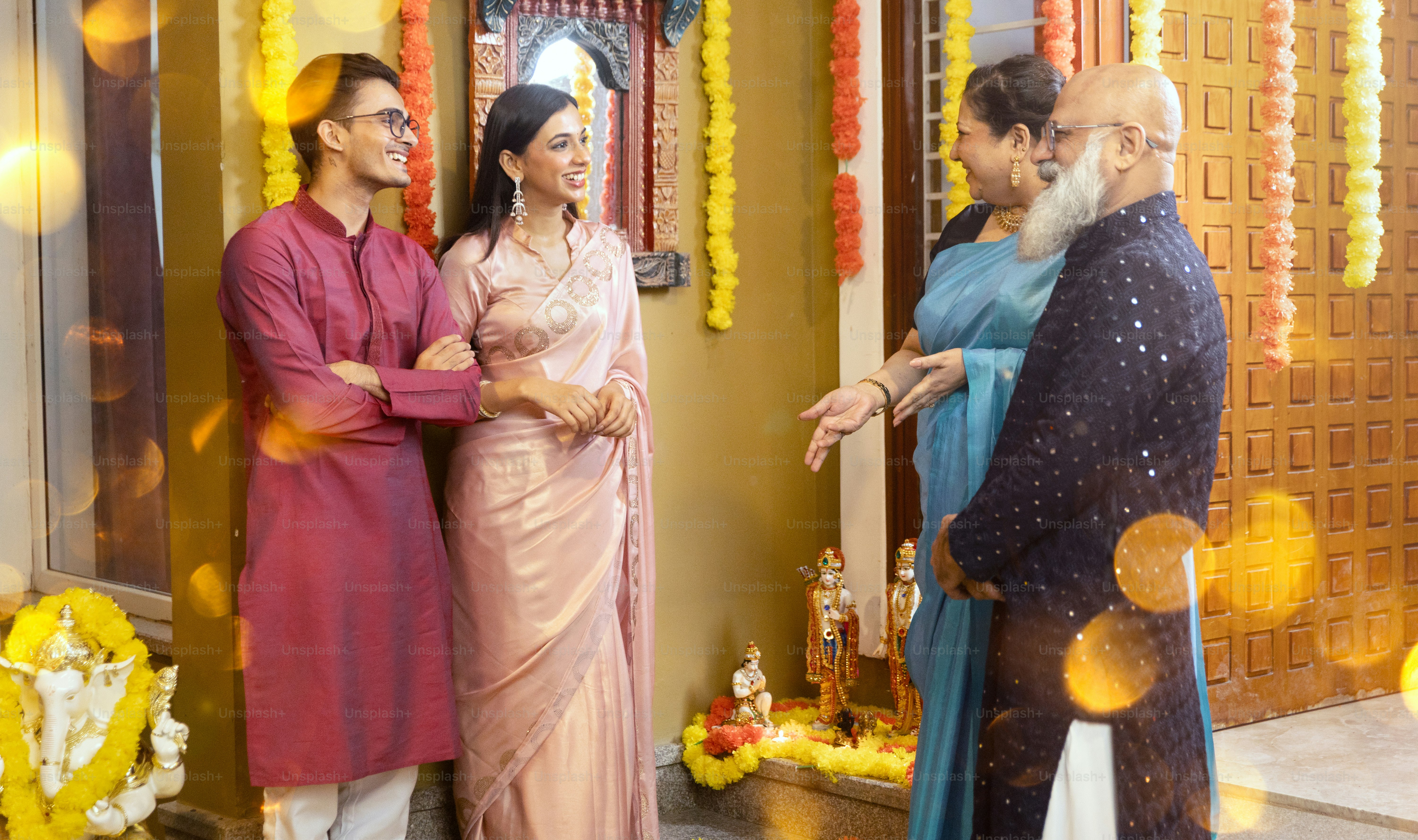 A group of people standing next to each other