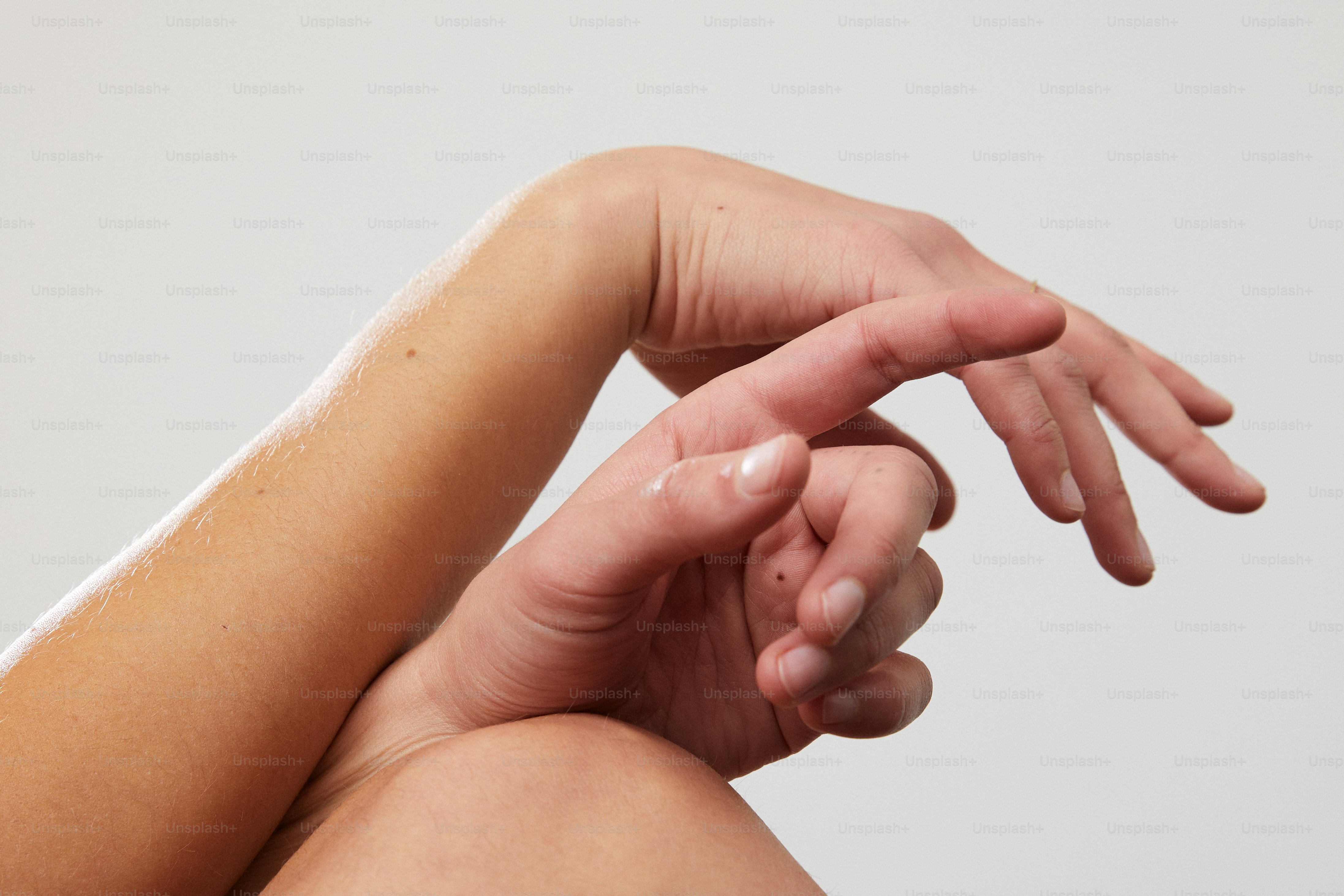 Close-up of fingernails