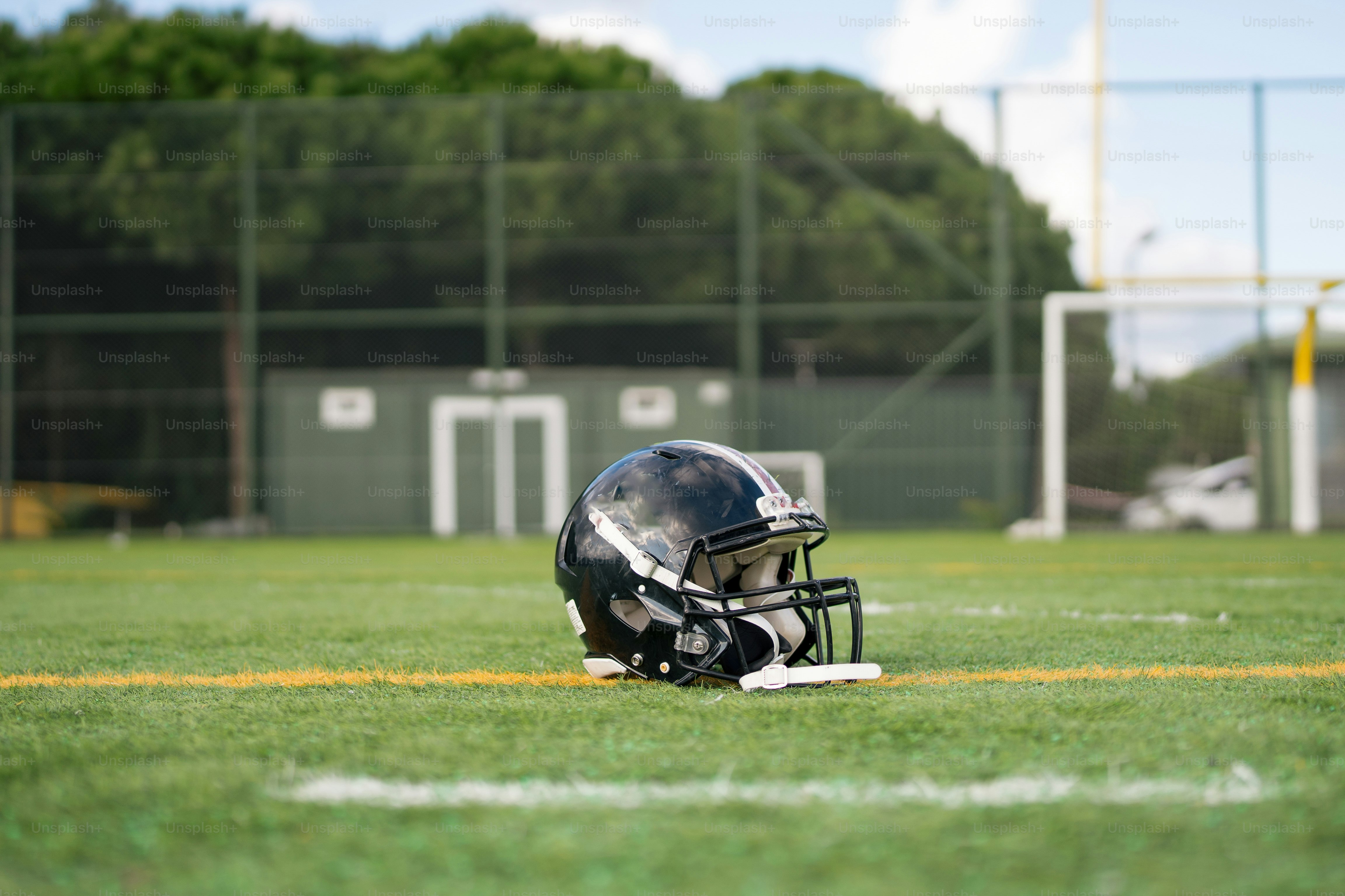 Football helmet from Unsplash