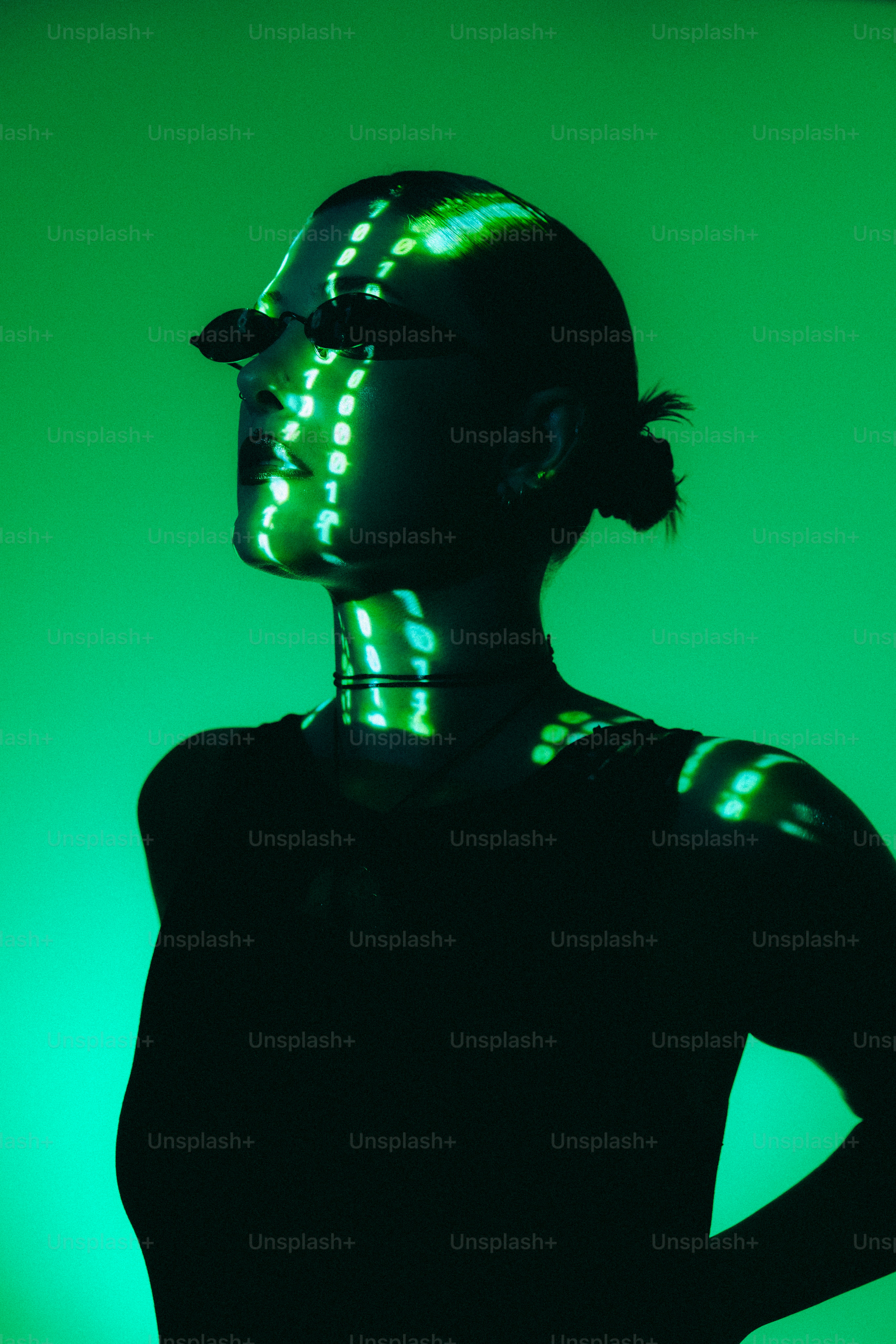 A woman with her hands on her hips