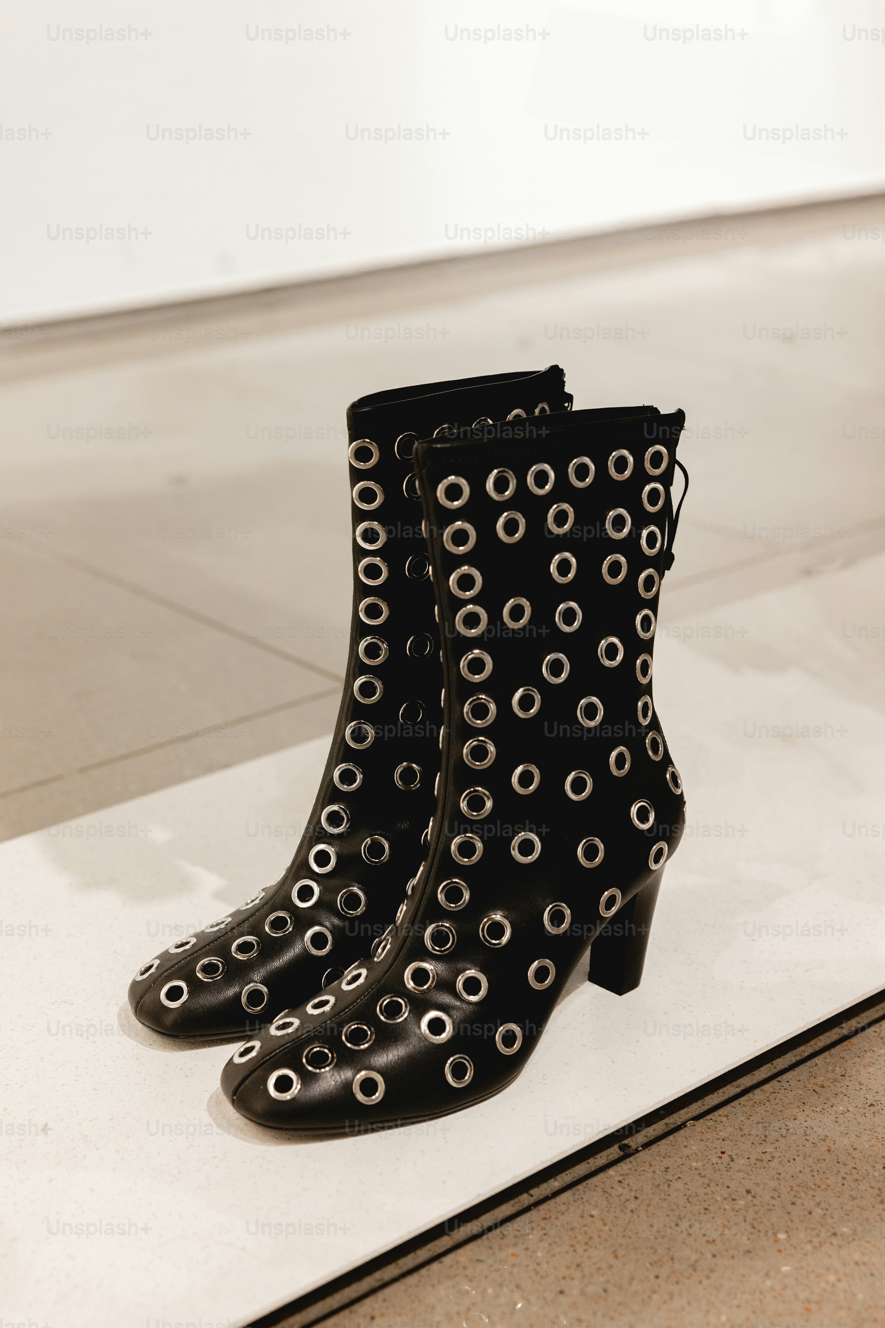 Spannende Schwarze Stiefel Mnner Bild