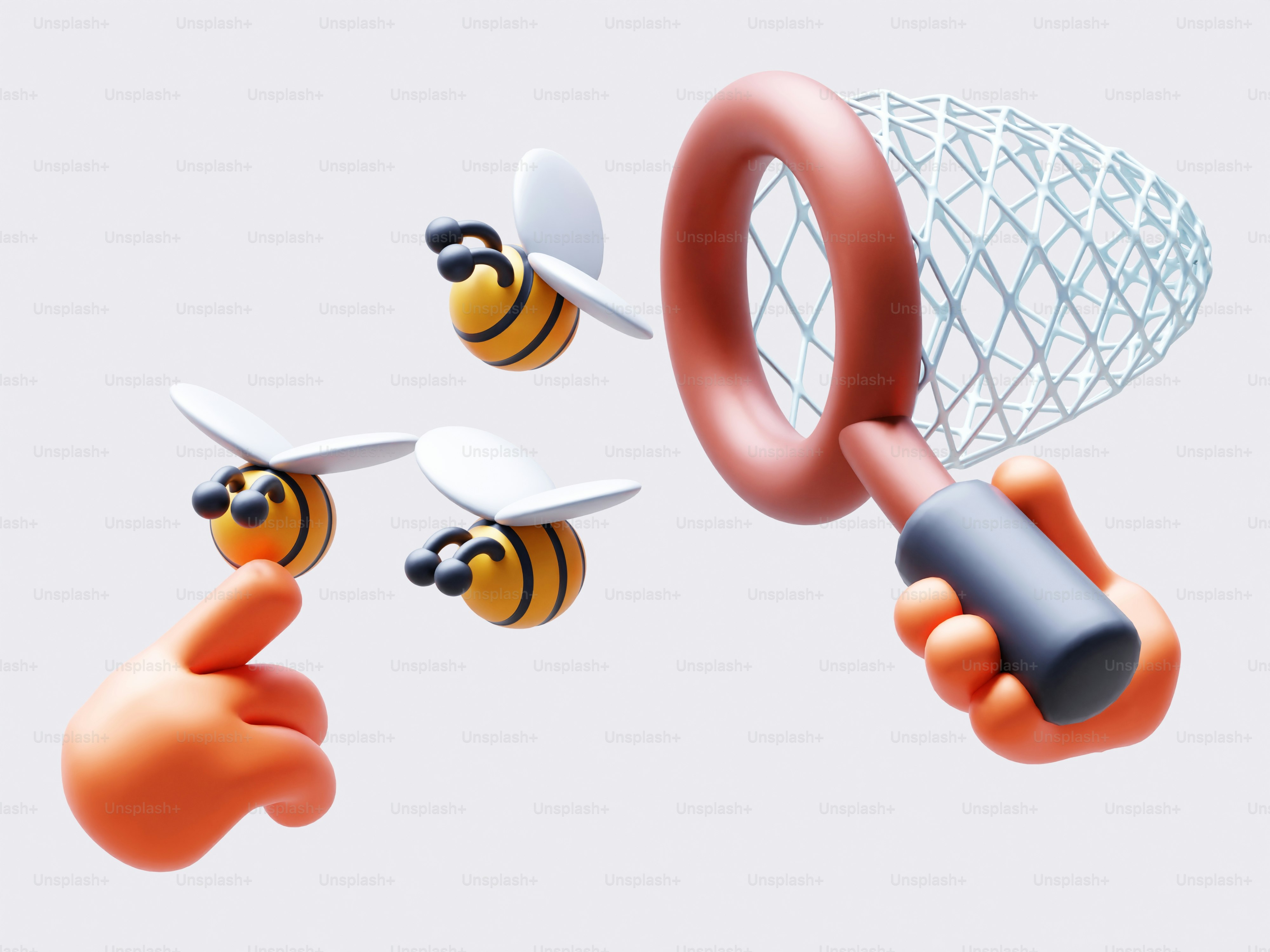 A pair of hands holding a magnifying glass