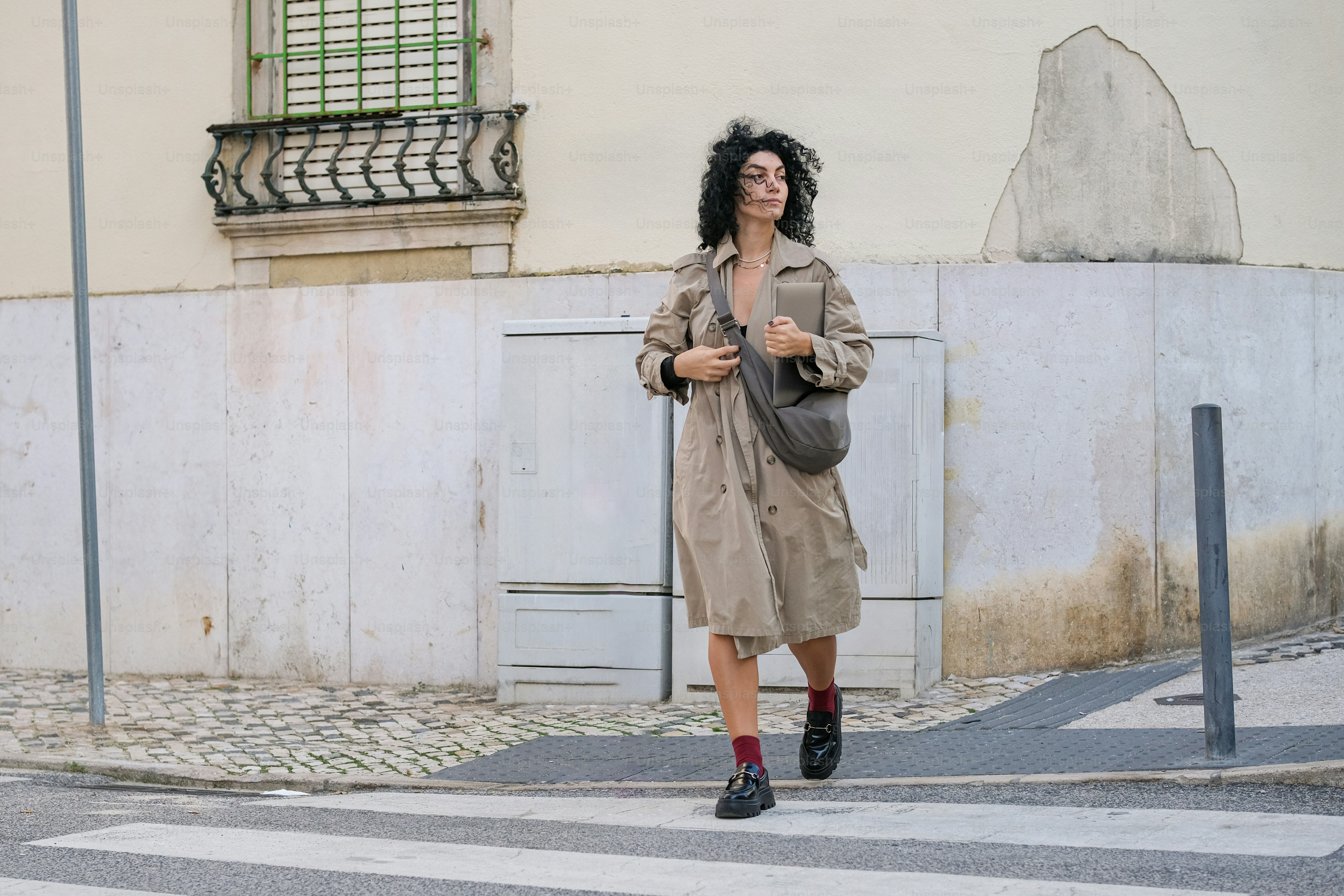 A bold expression of street style with unconventional design.