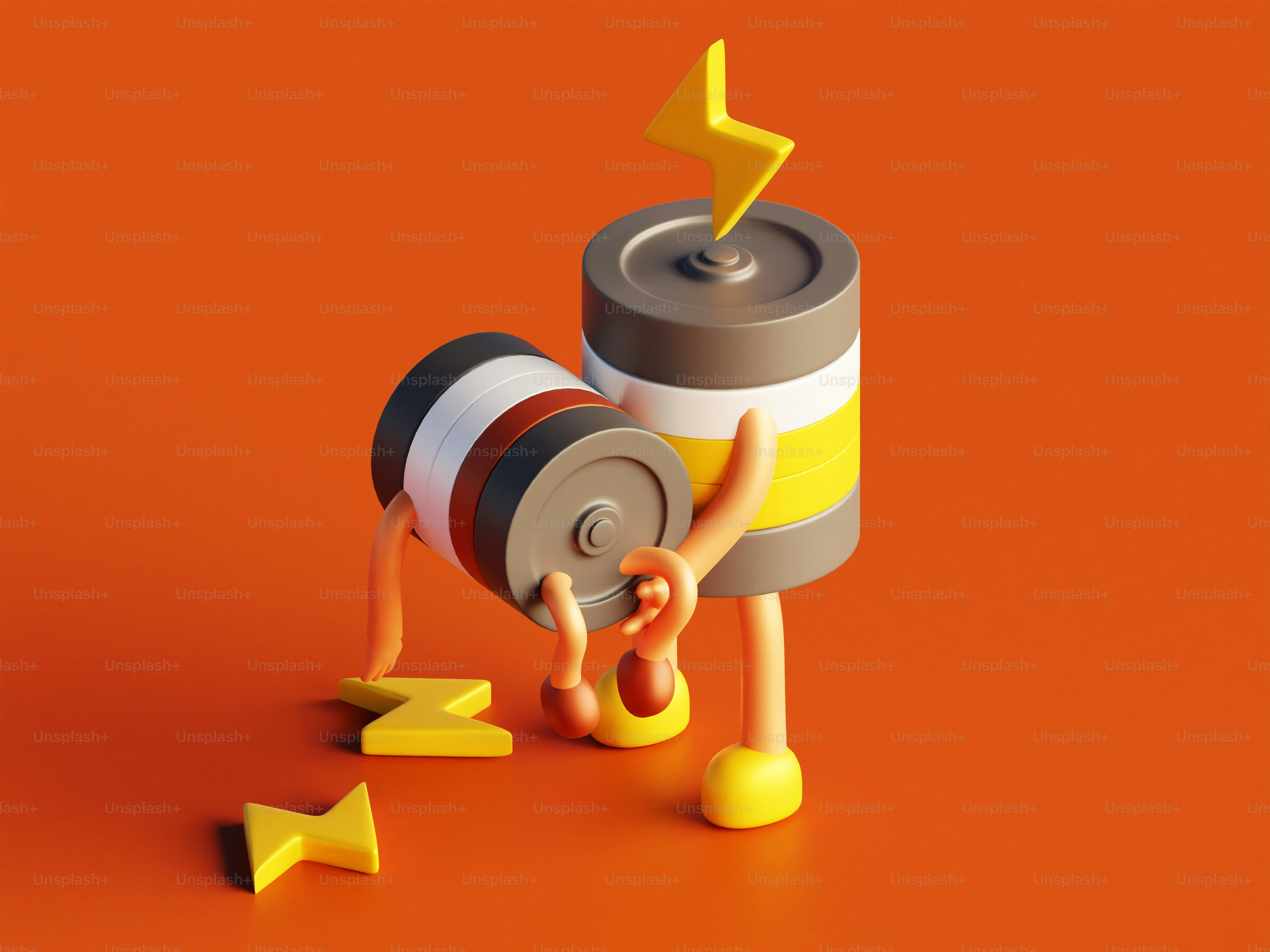 A small toy with a star on top of it