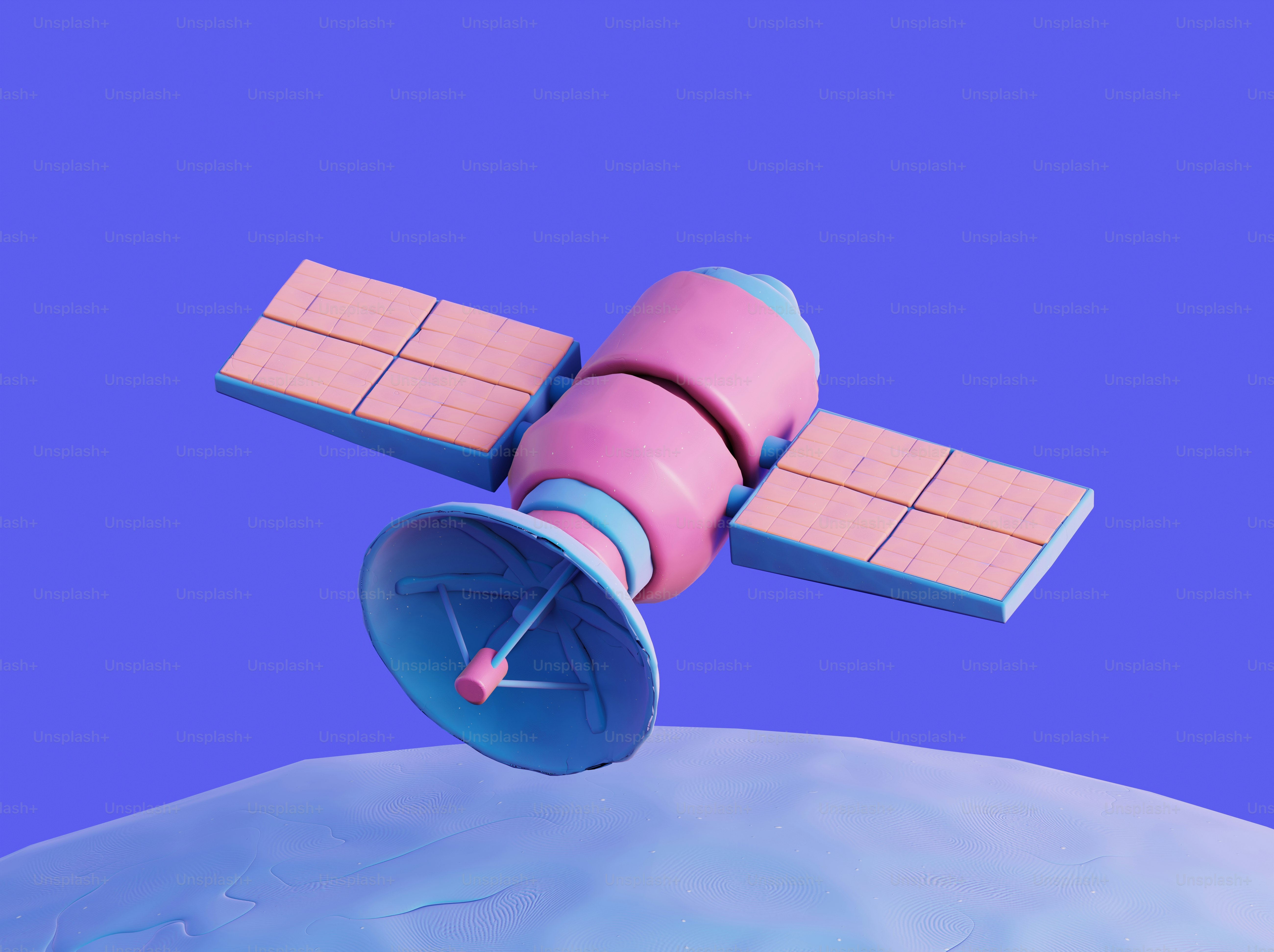 A model of a space shuttle flying through the air