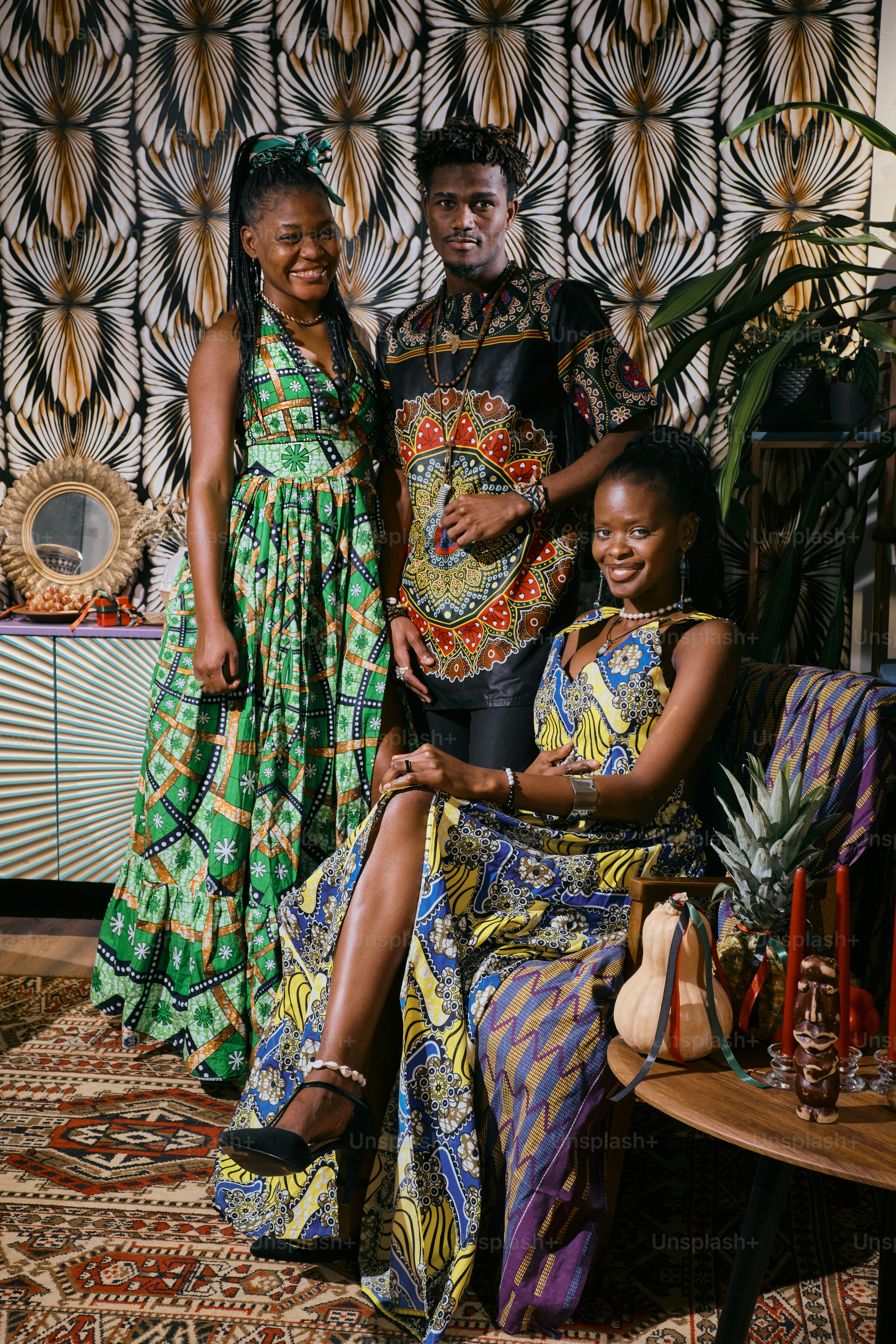 A group of women standing next to each other