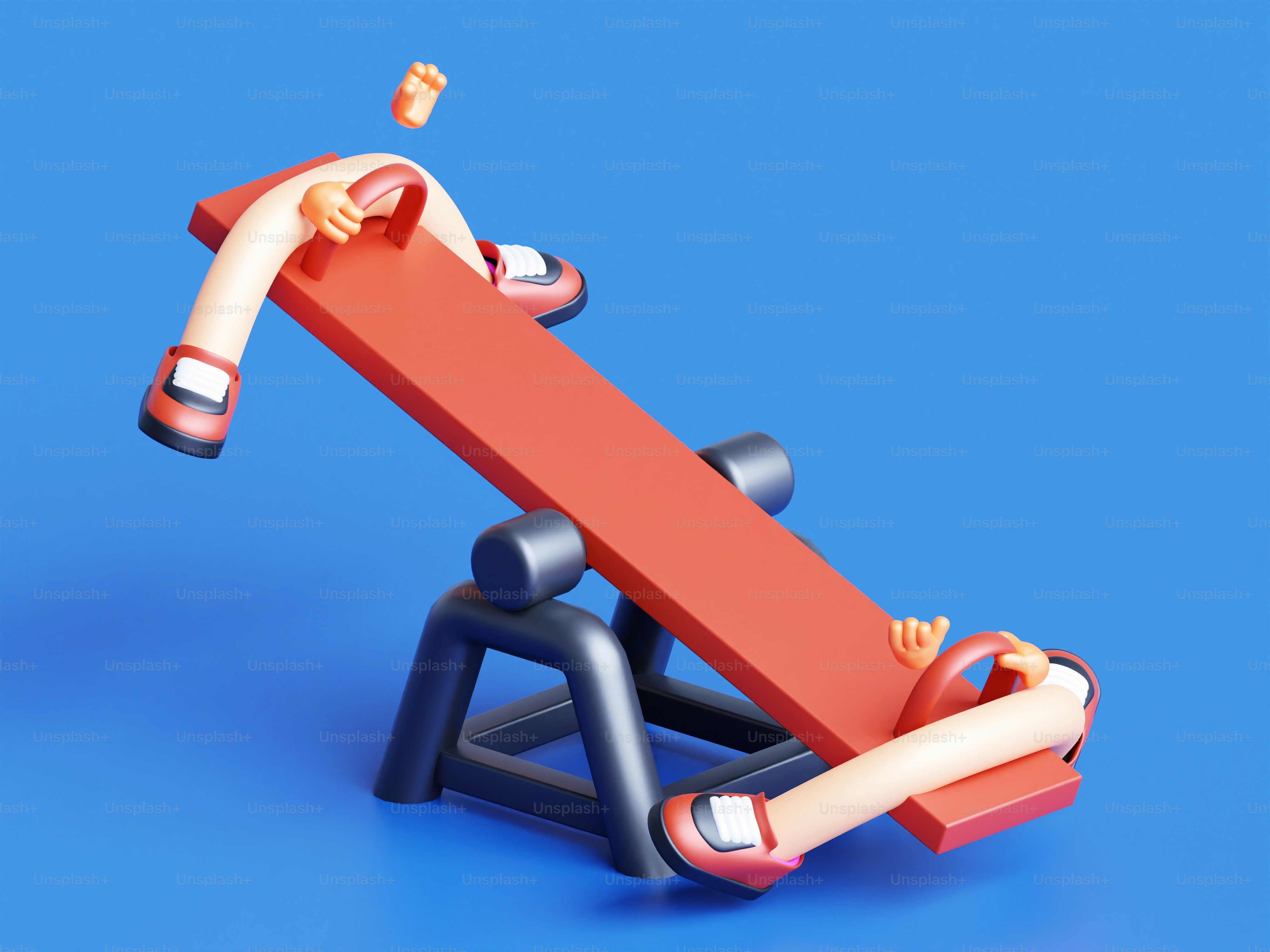 A toy of a person on a bench