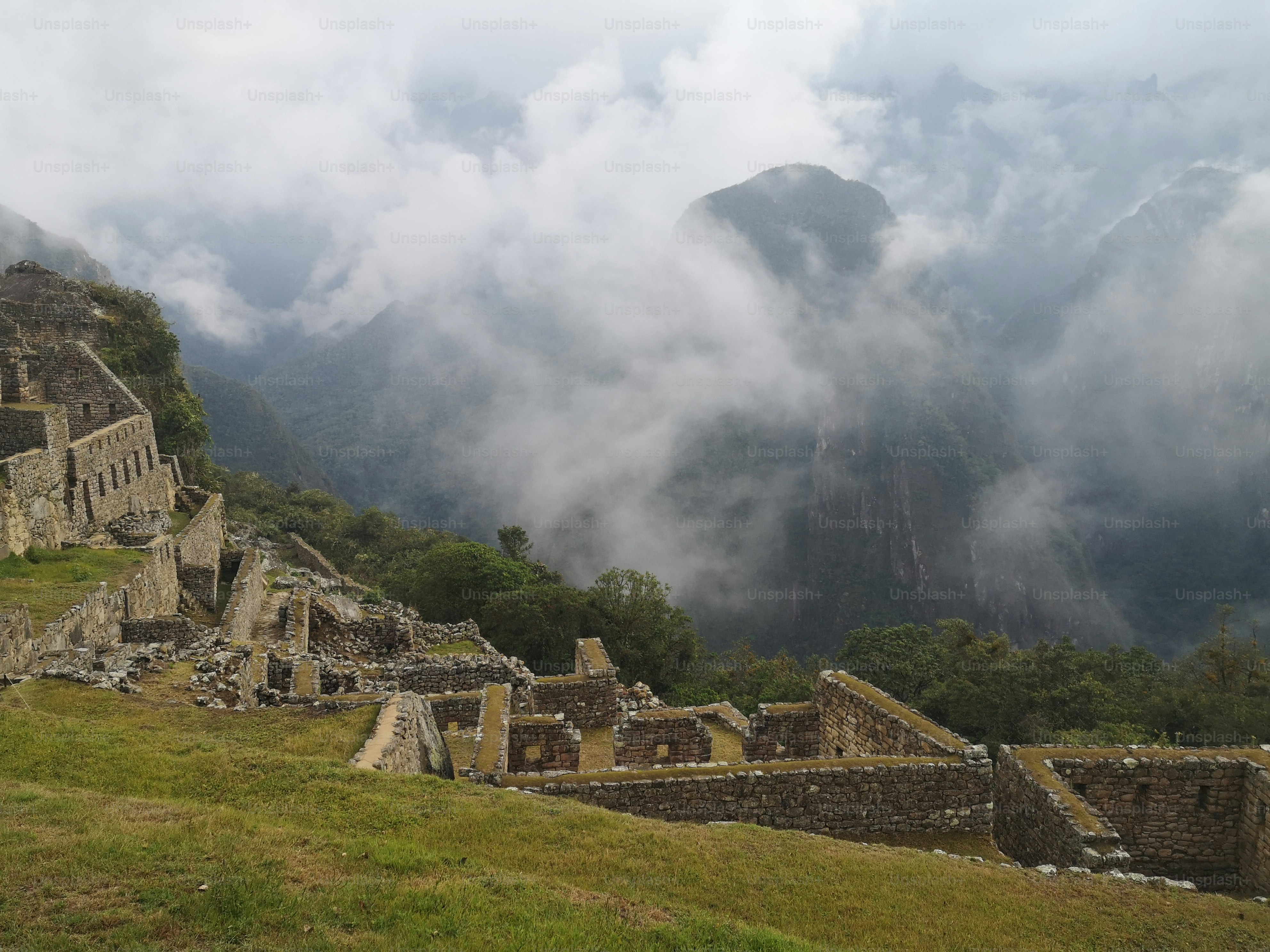 Machu picchu ruins