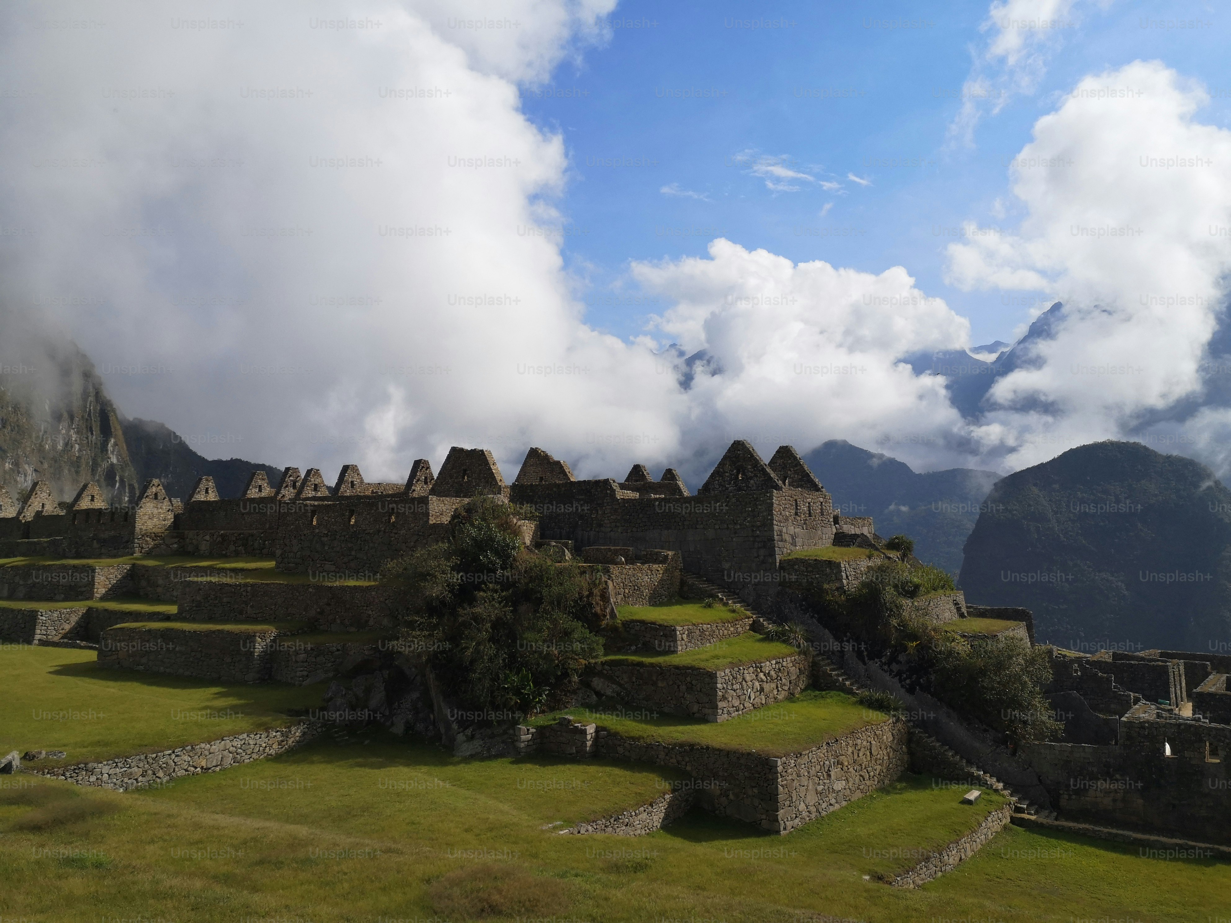 Machu picchu ruins