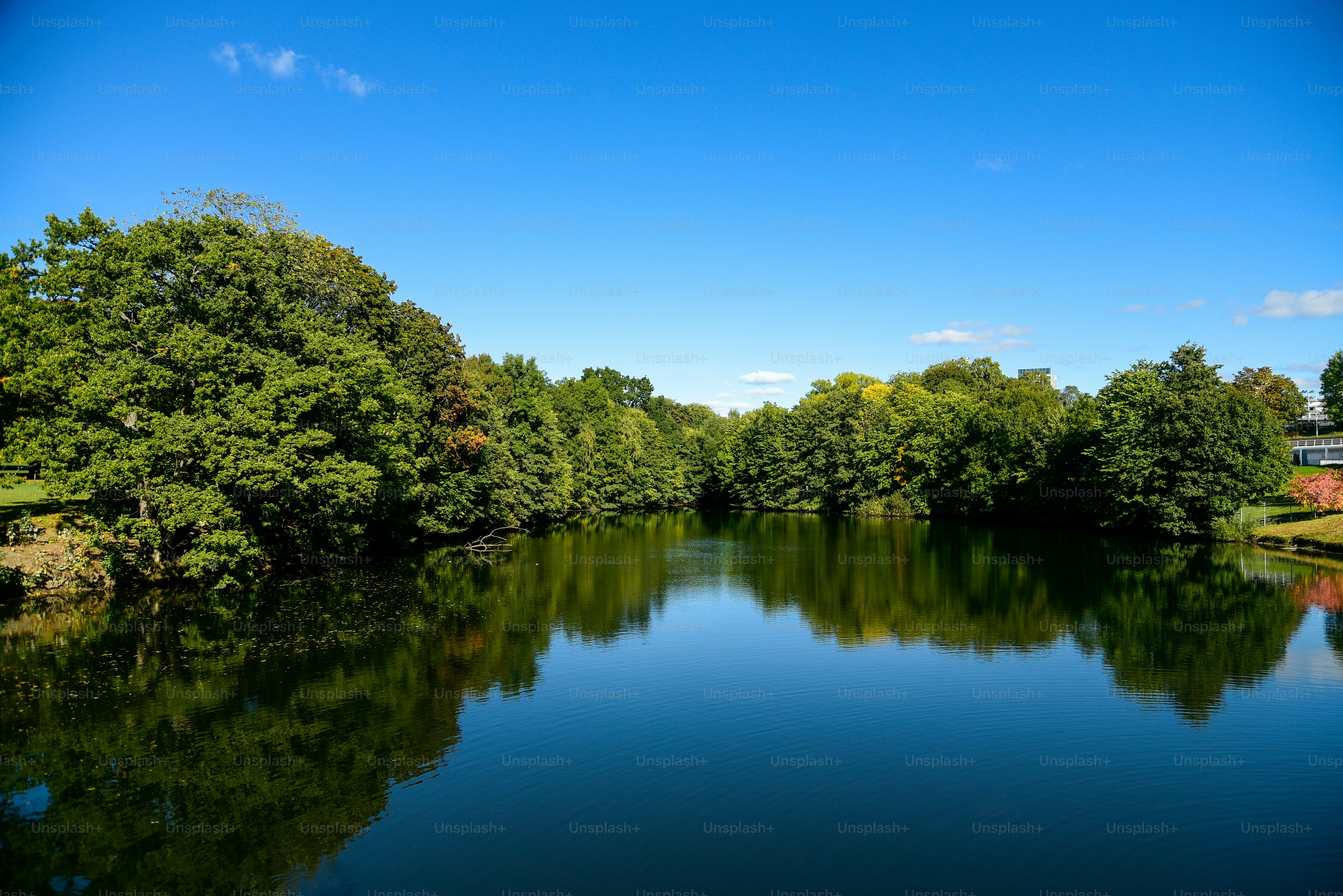 Wunderschöne Landschaft von Oslo, der Hauptstadt Norwegens