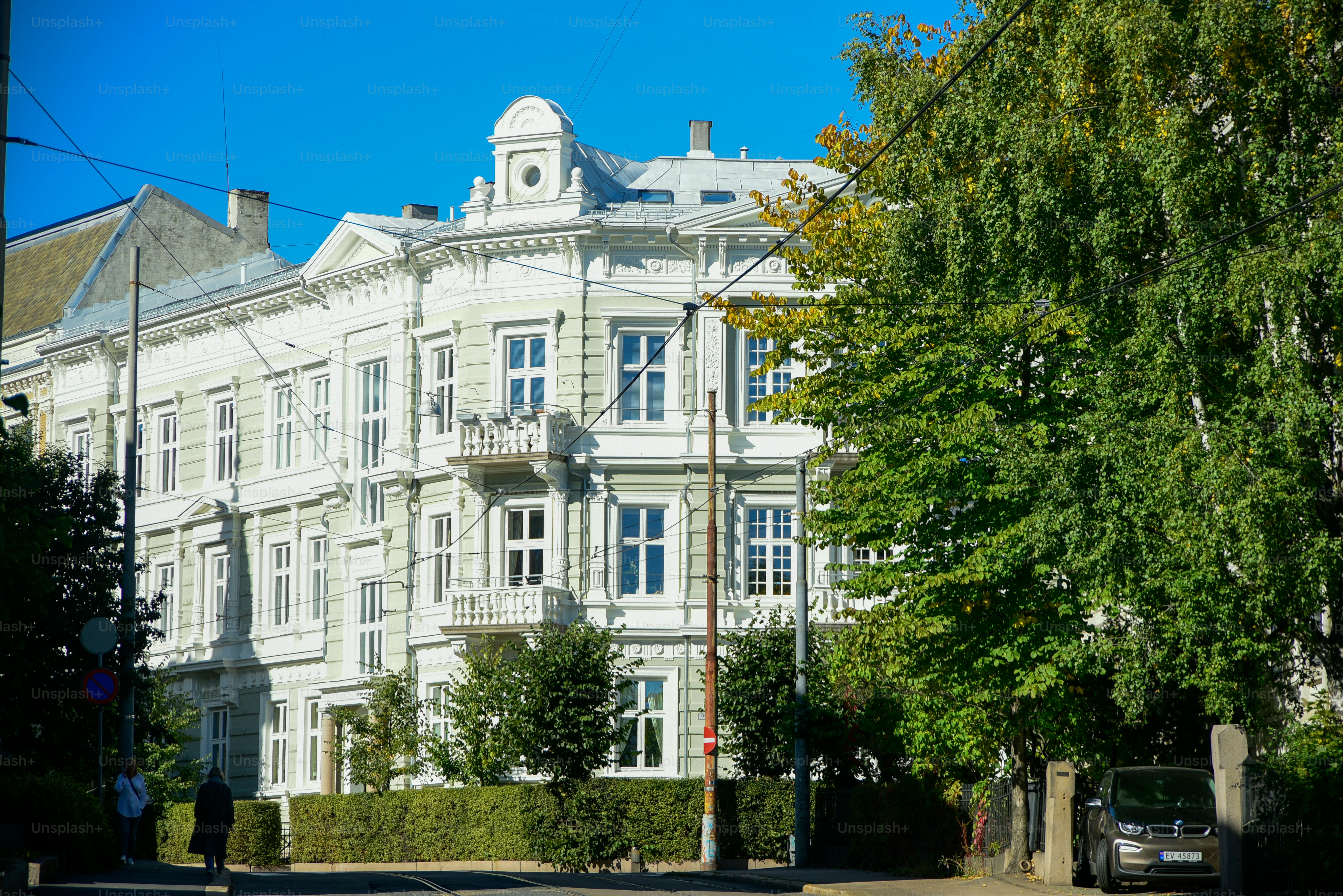 Wunderschöne Landschaft von Oslo, der Hauptstadt Norwegens