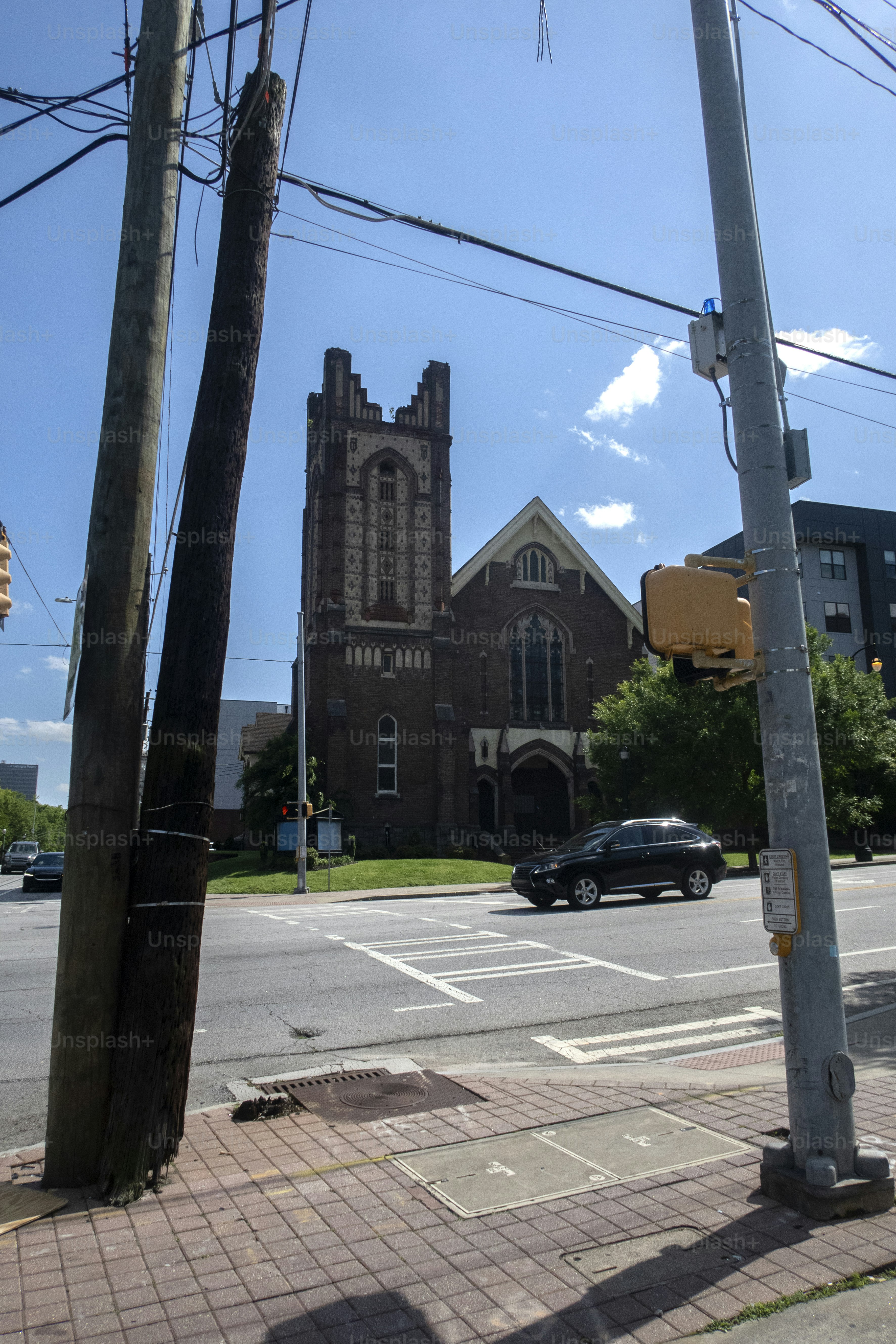 Atlanta, Geórgia, Estados Unidos da América. bela paisagem urbana