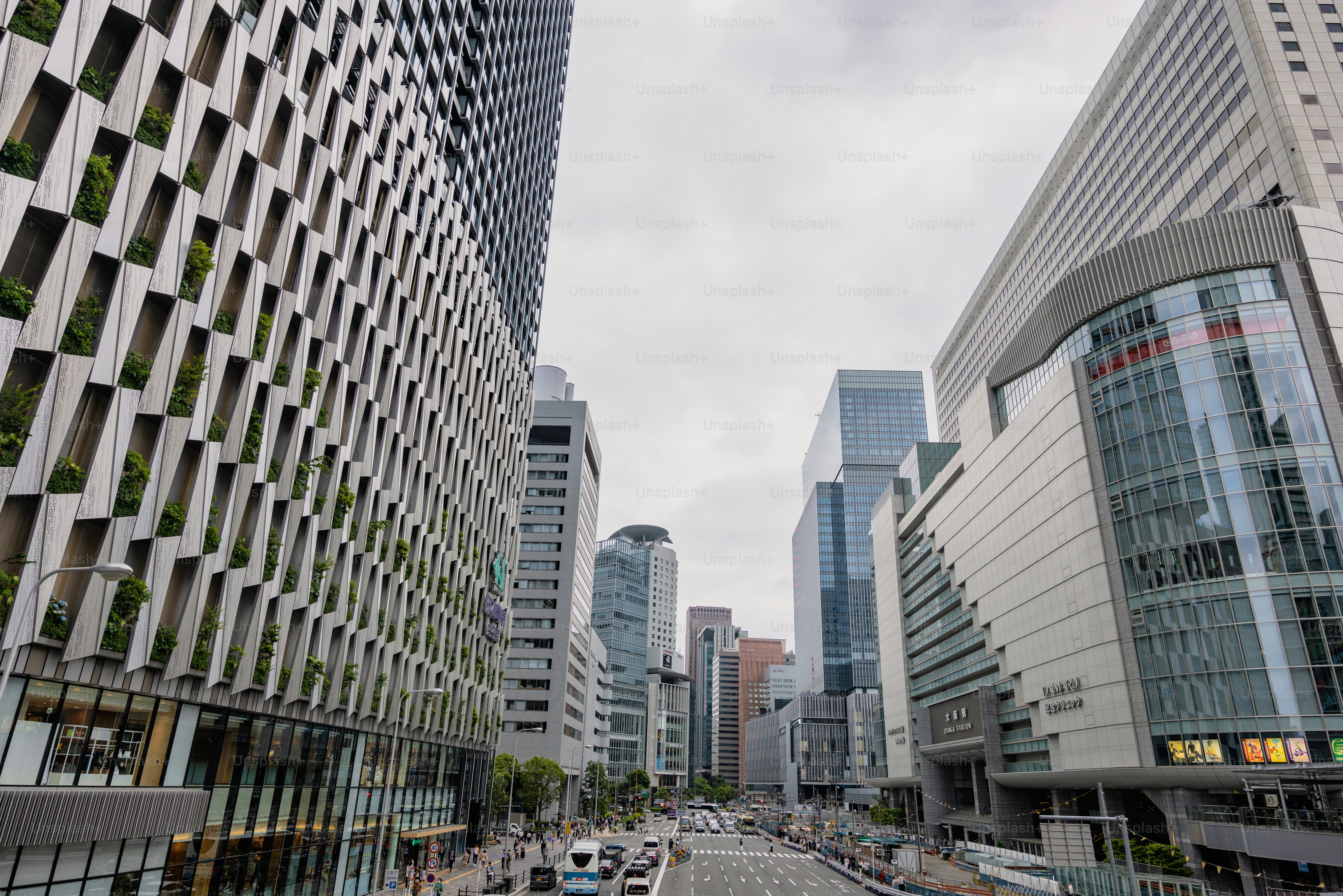 Panoramablick auf die urbane Stadt